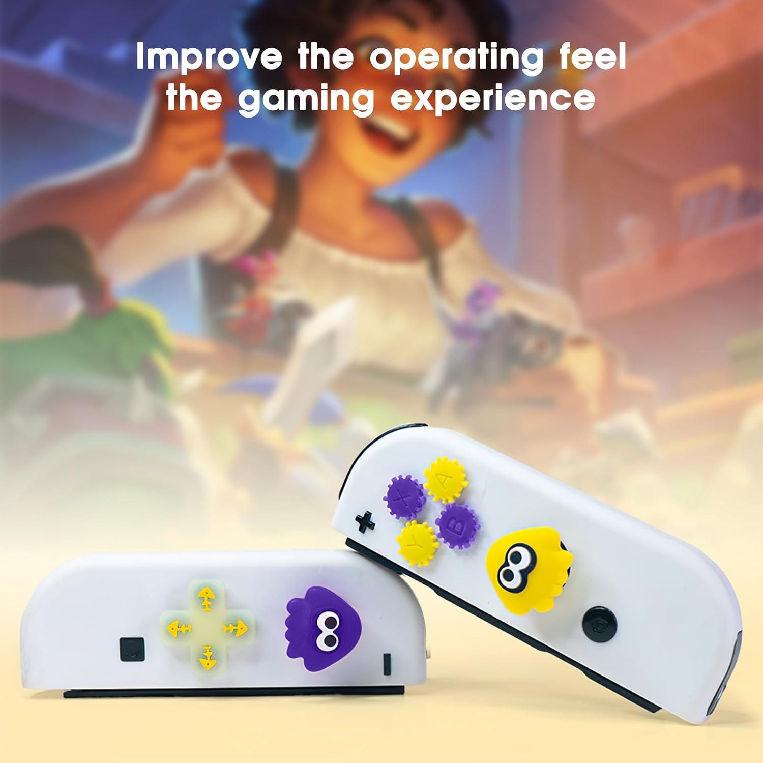 Tapas de Joystick para Nintendo Switch Lite AUDHEID - Silicona