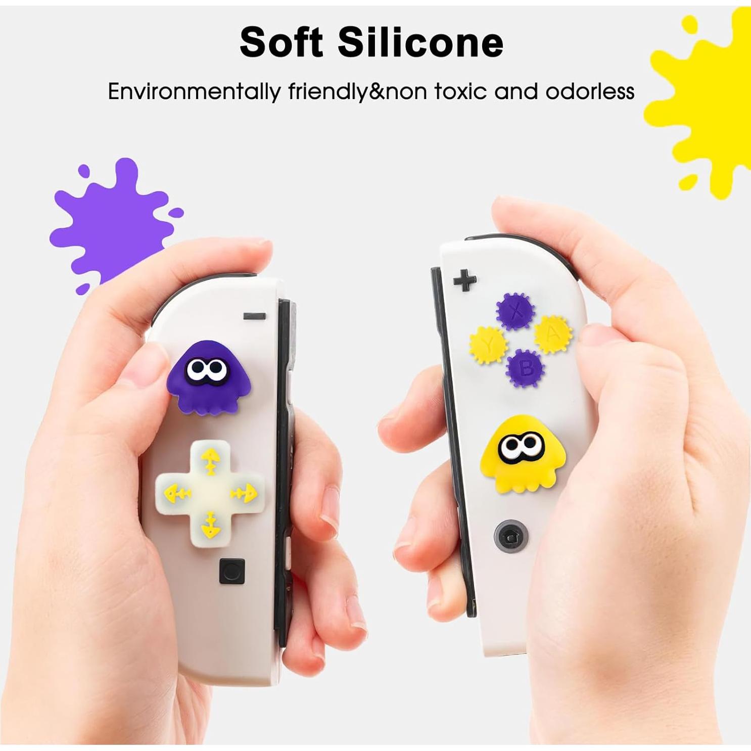 Tapas de Joystick para Nintendo Switch Lite AUDHEID - Silicona