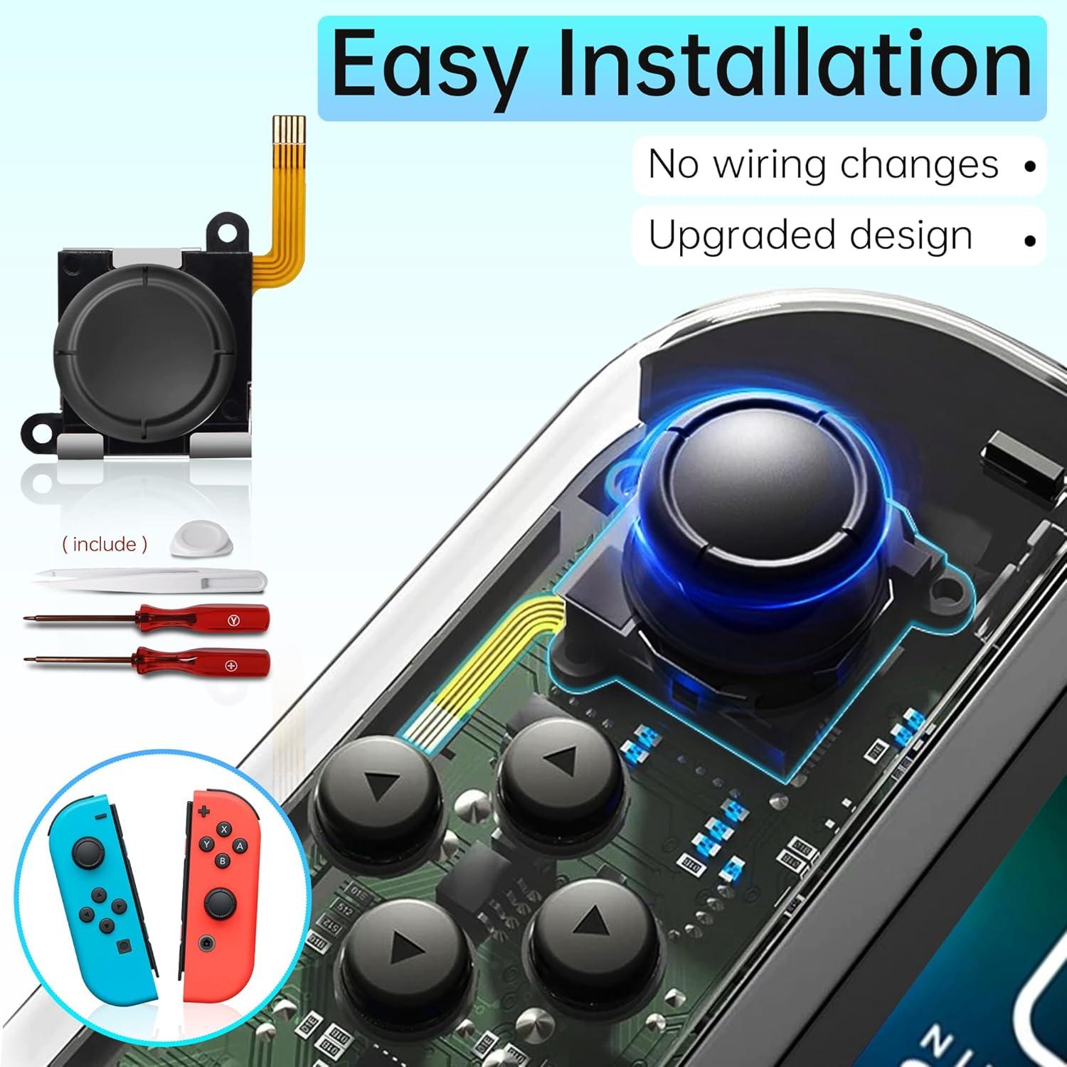 Joystick Joycon Intec Gaming G3648 Sin Deriva 2 Piezas