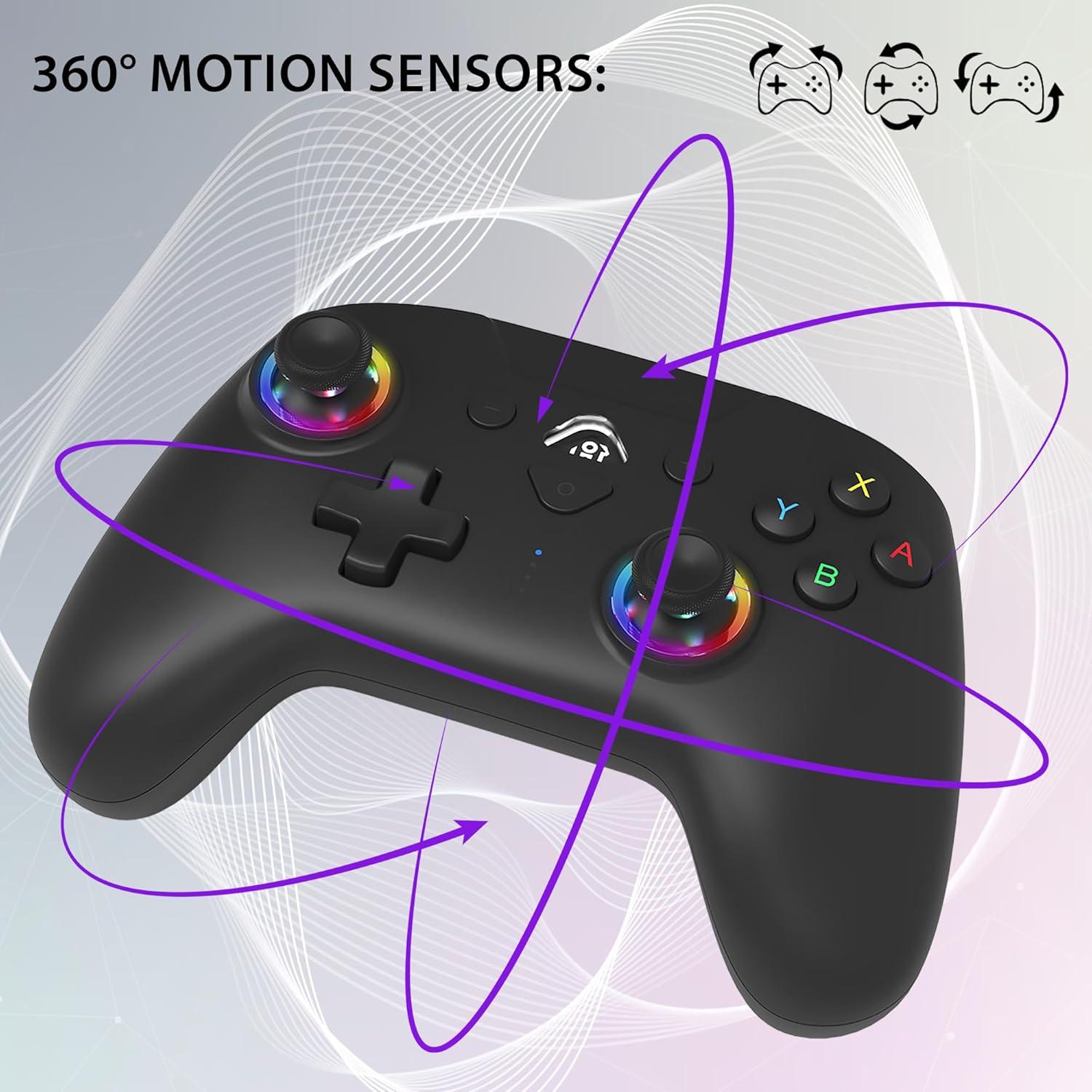 Controlador Inalámbrico Subsonic para Switch - Negro