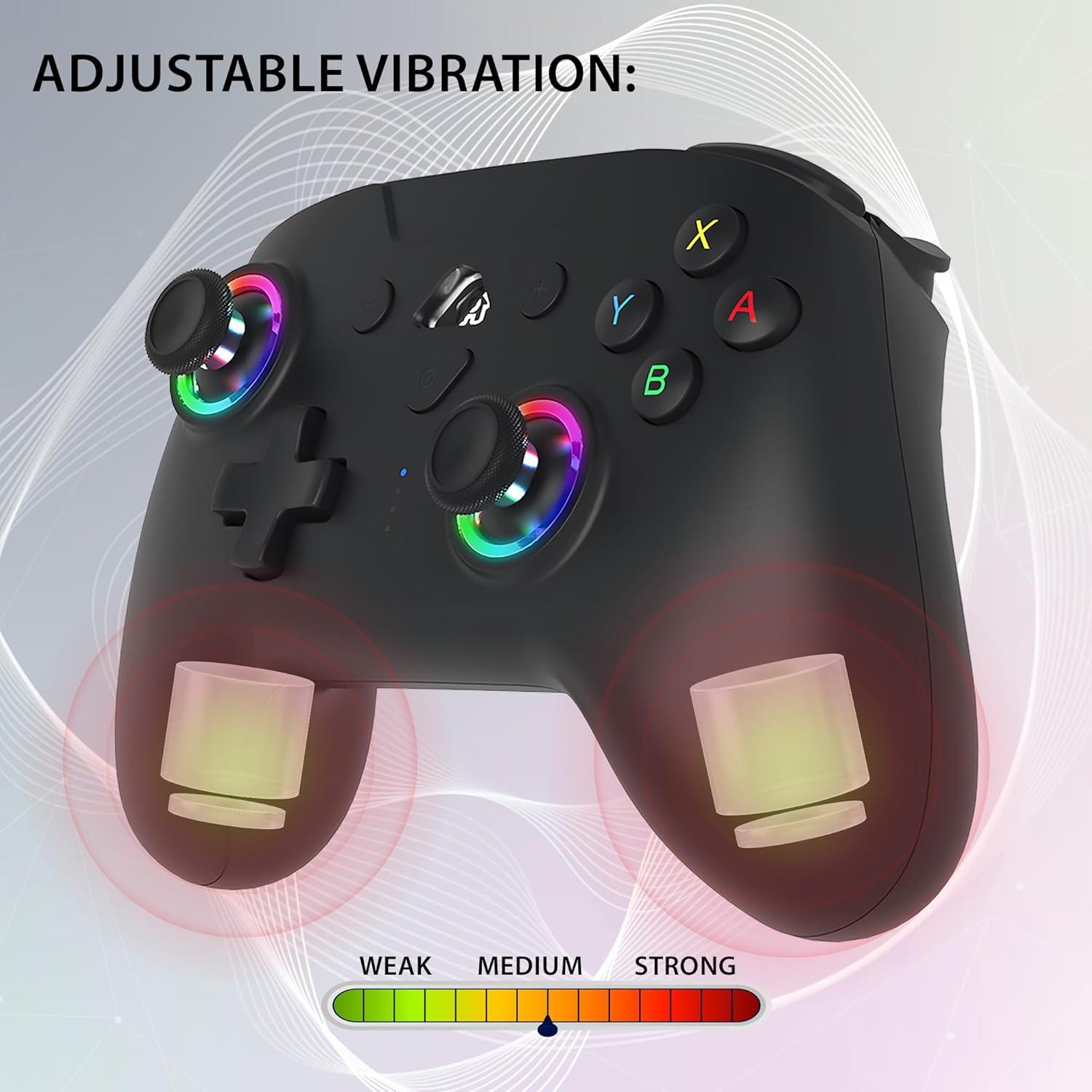 Controlador Inalámbrico Subsonic para Switch - Negro