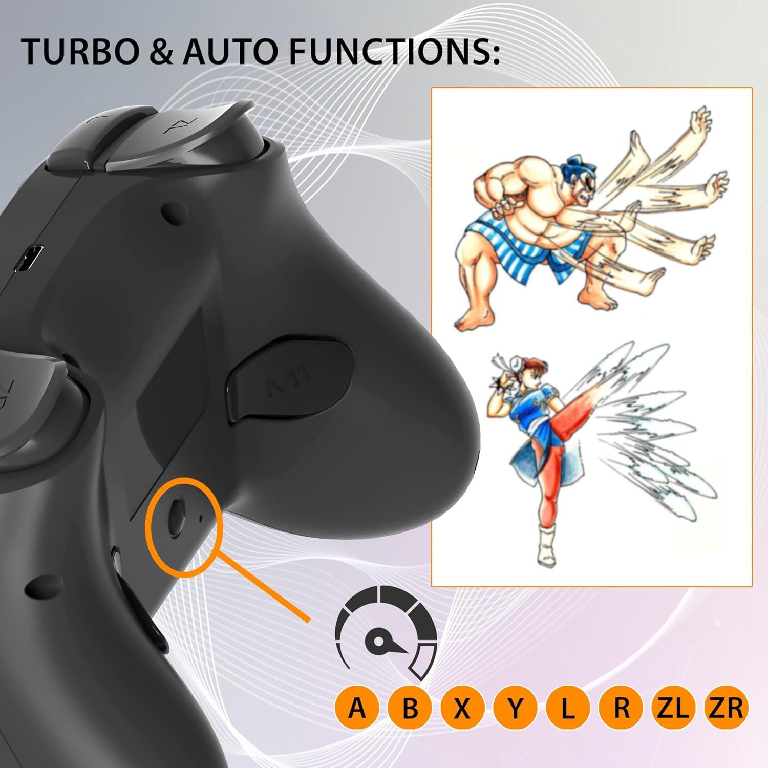 Controlador Inalámbrico Subsonic para Switch - Negro