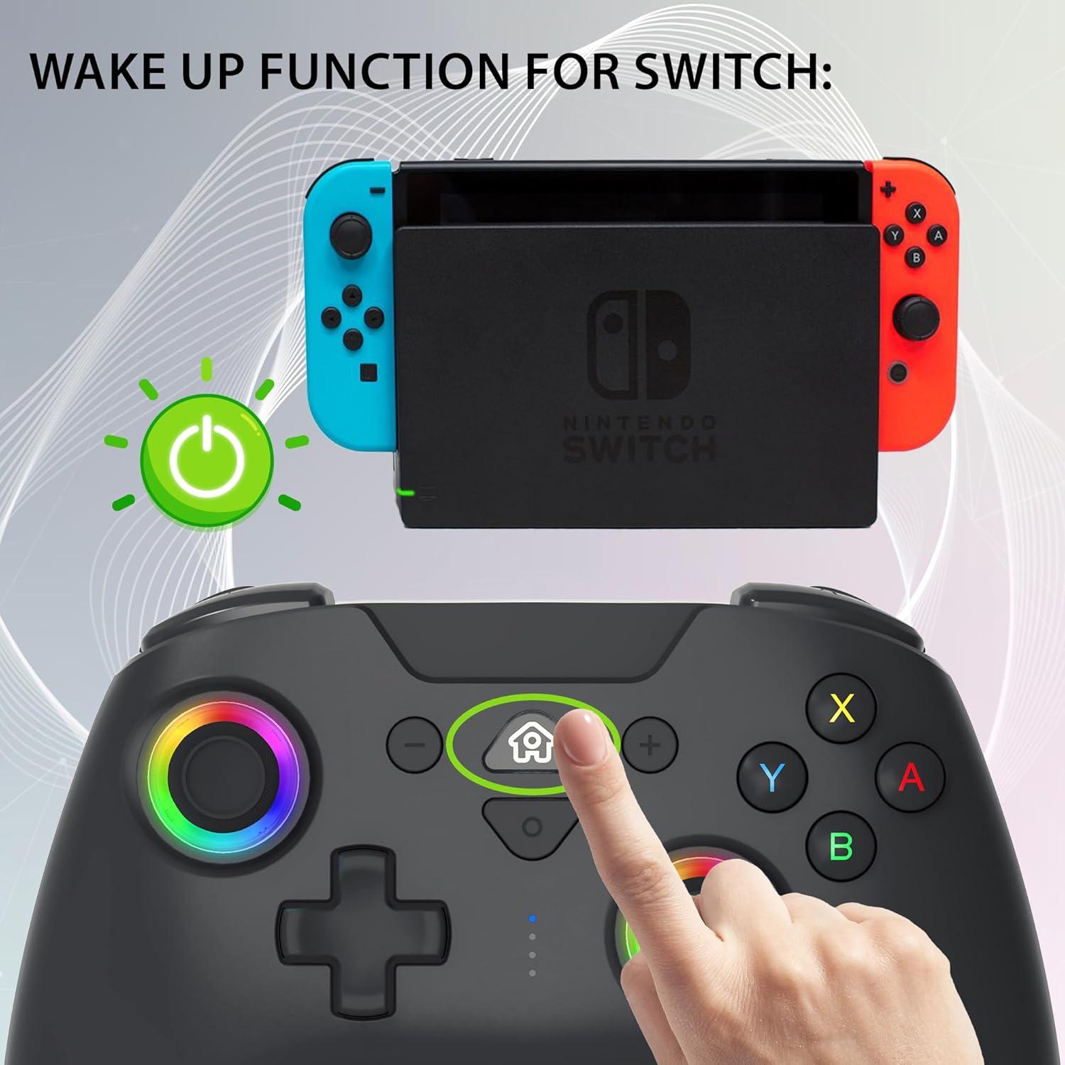 Controlador Inalámbrico Subsonic para Switch - Negro