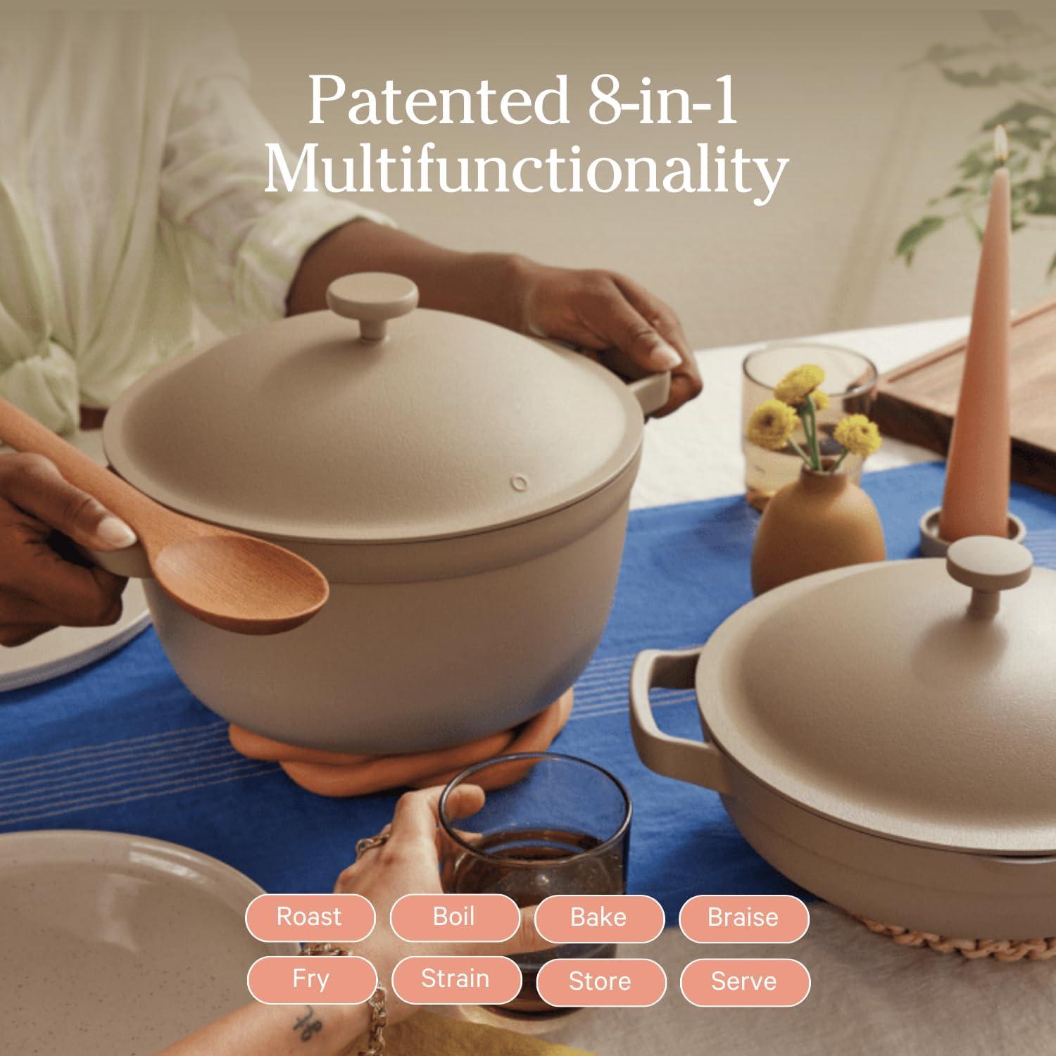 Olla Perfecta Nuestra Opción 5.5 Qt Cerámica Antiadherente