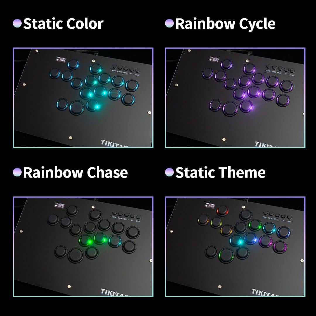 Controlador Arcade TIKITAKA Deluxe16B con Teclas de Nylon