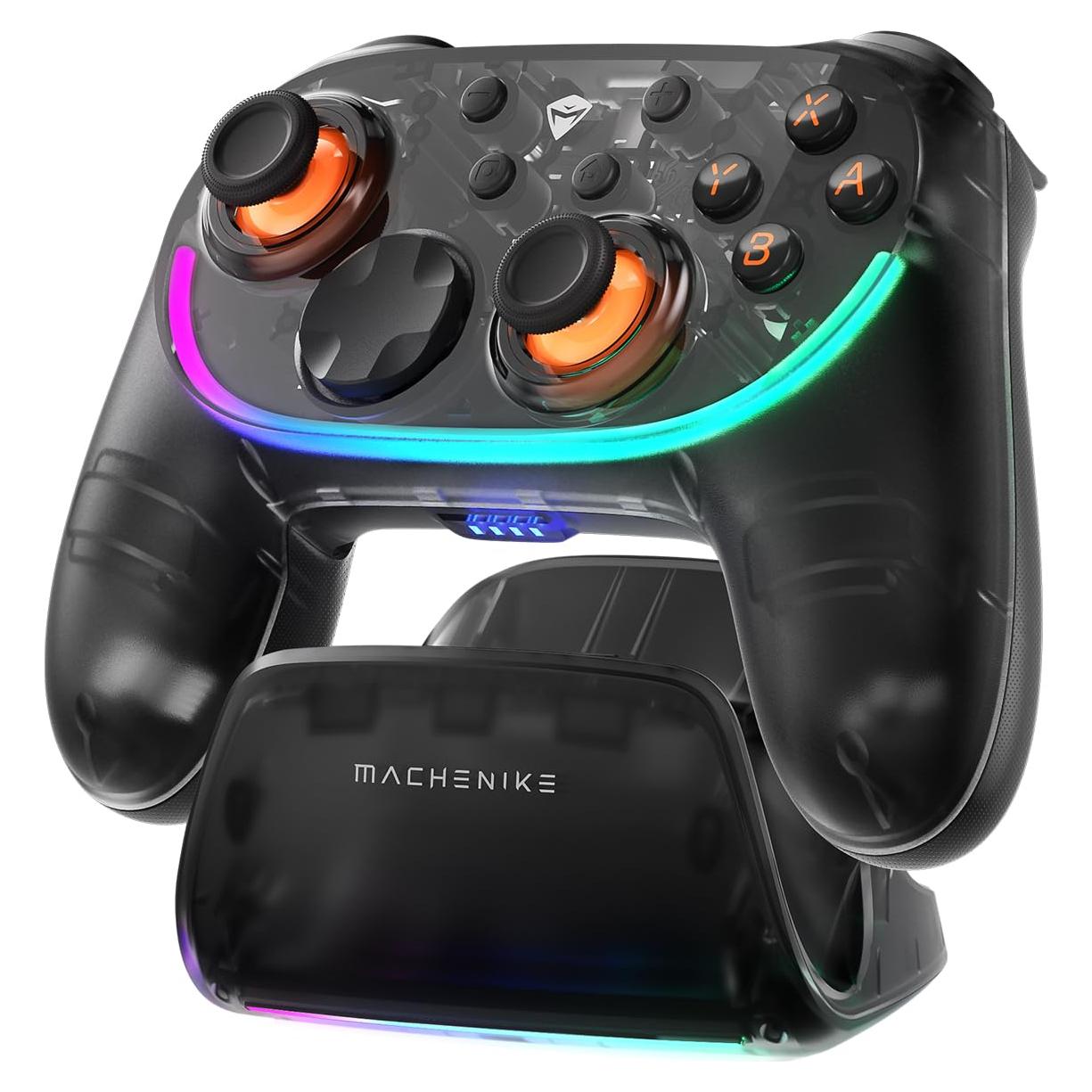 Controlador Inalámbrico Machenike S3 para Switch y PC - RGB