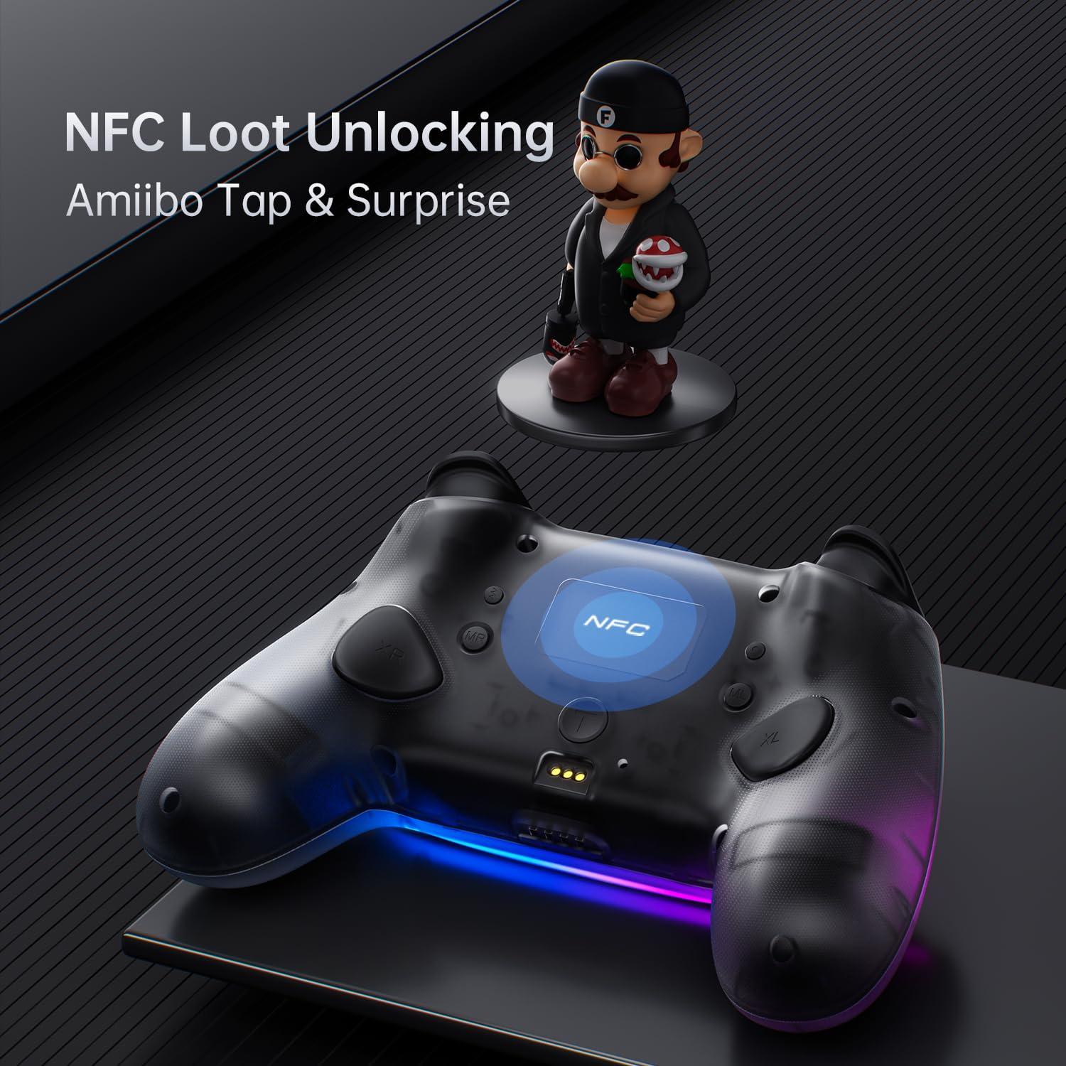 Controlador Inalámbrico Machenike S3 para Switch y PC - RGB