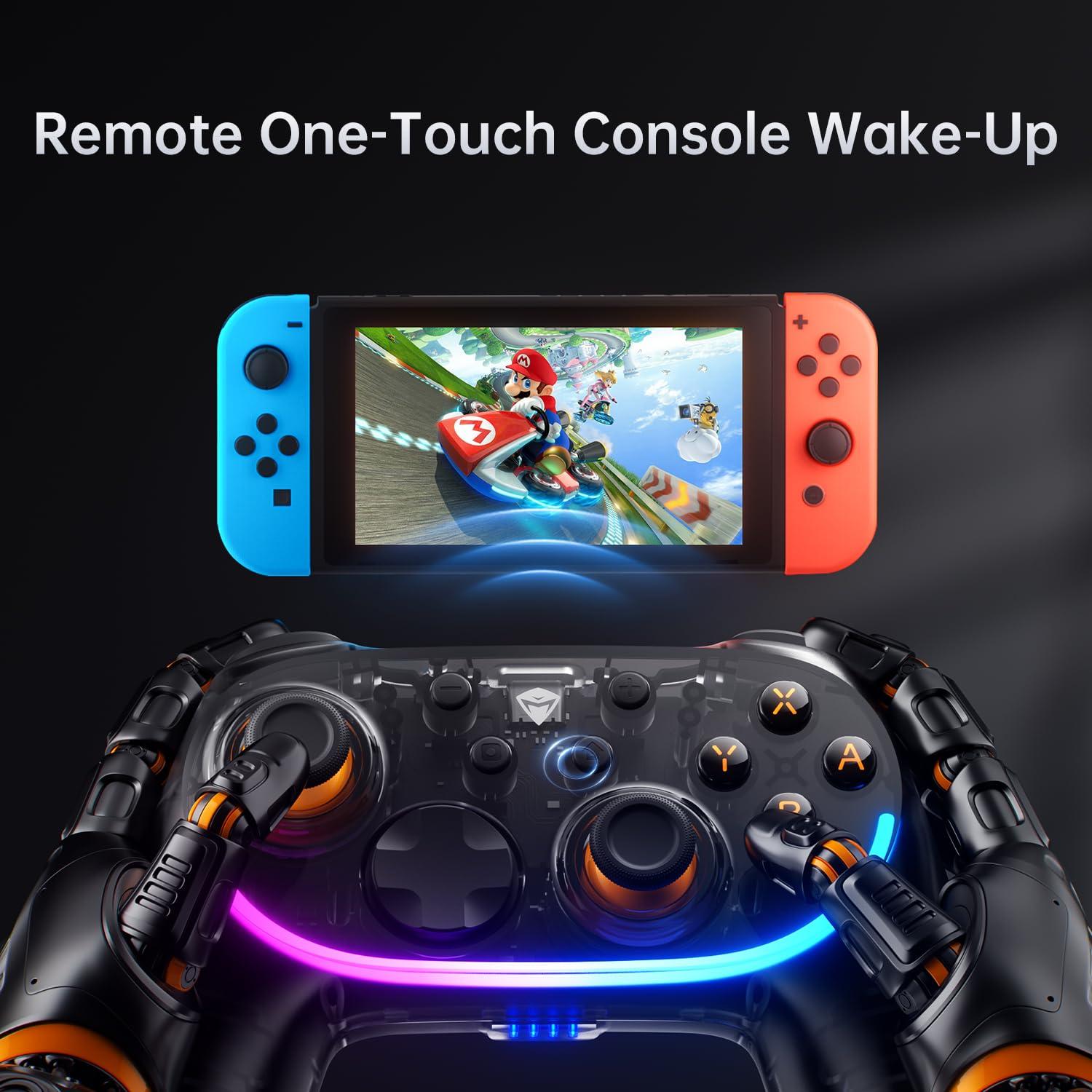 Controlador Inalámbrico Machenike S3 para Switch y PC - RGB