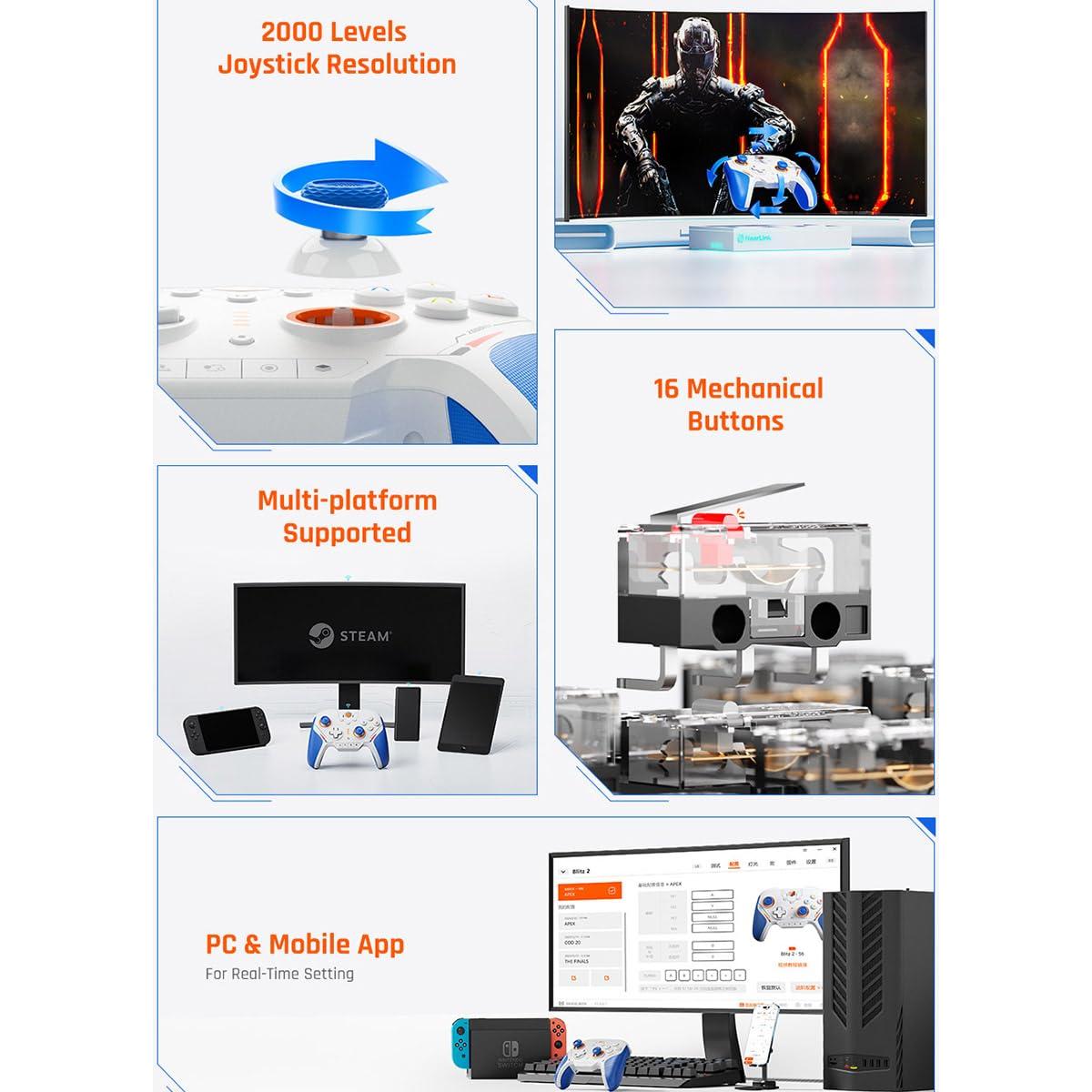 Controlador de Videojuego BIGBIG WON Blitz 2 Pro Inalámbrico