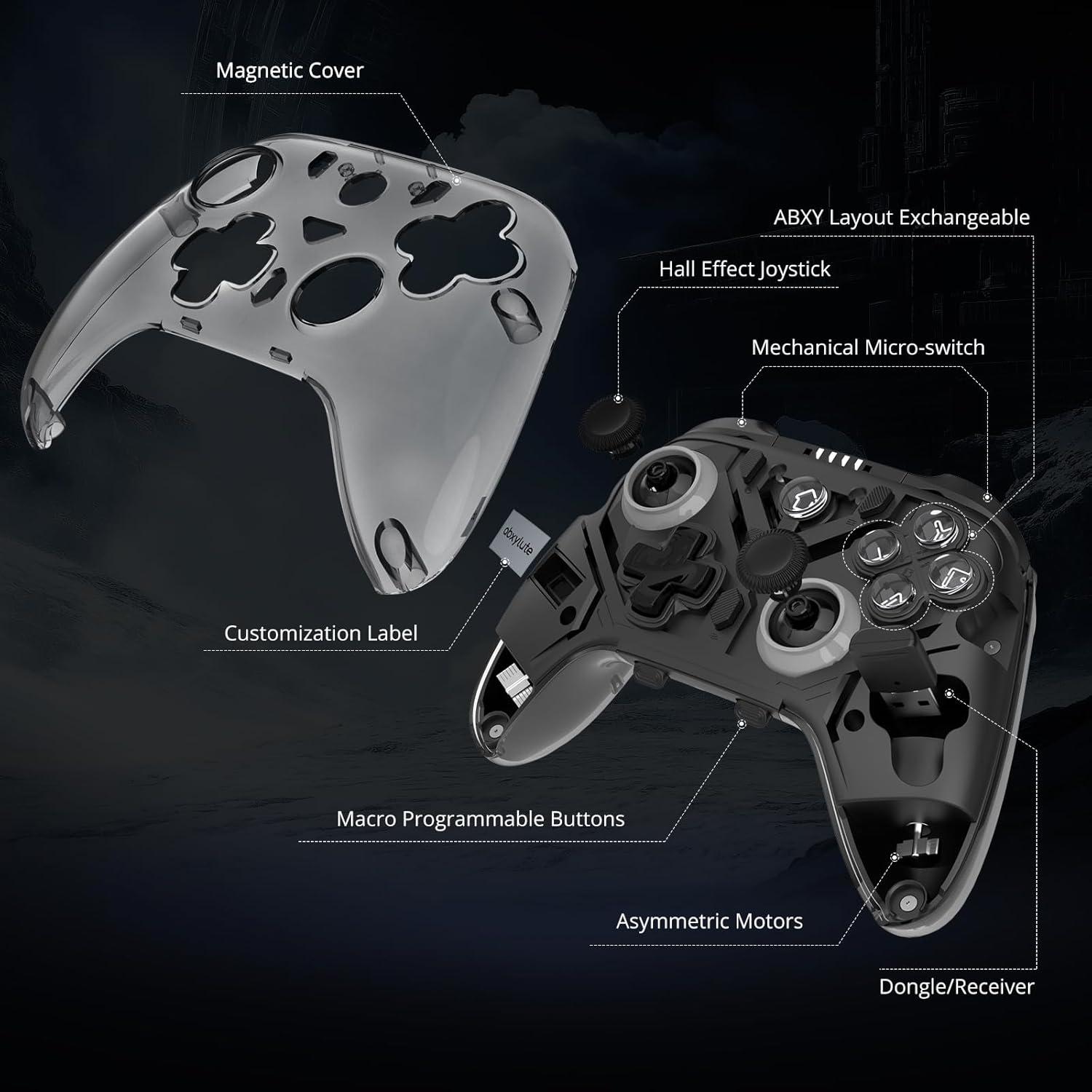 Controlador Inalámbrico ABXYLUTE C8 con RGB y Macro