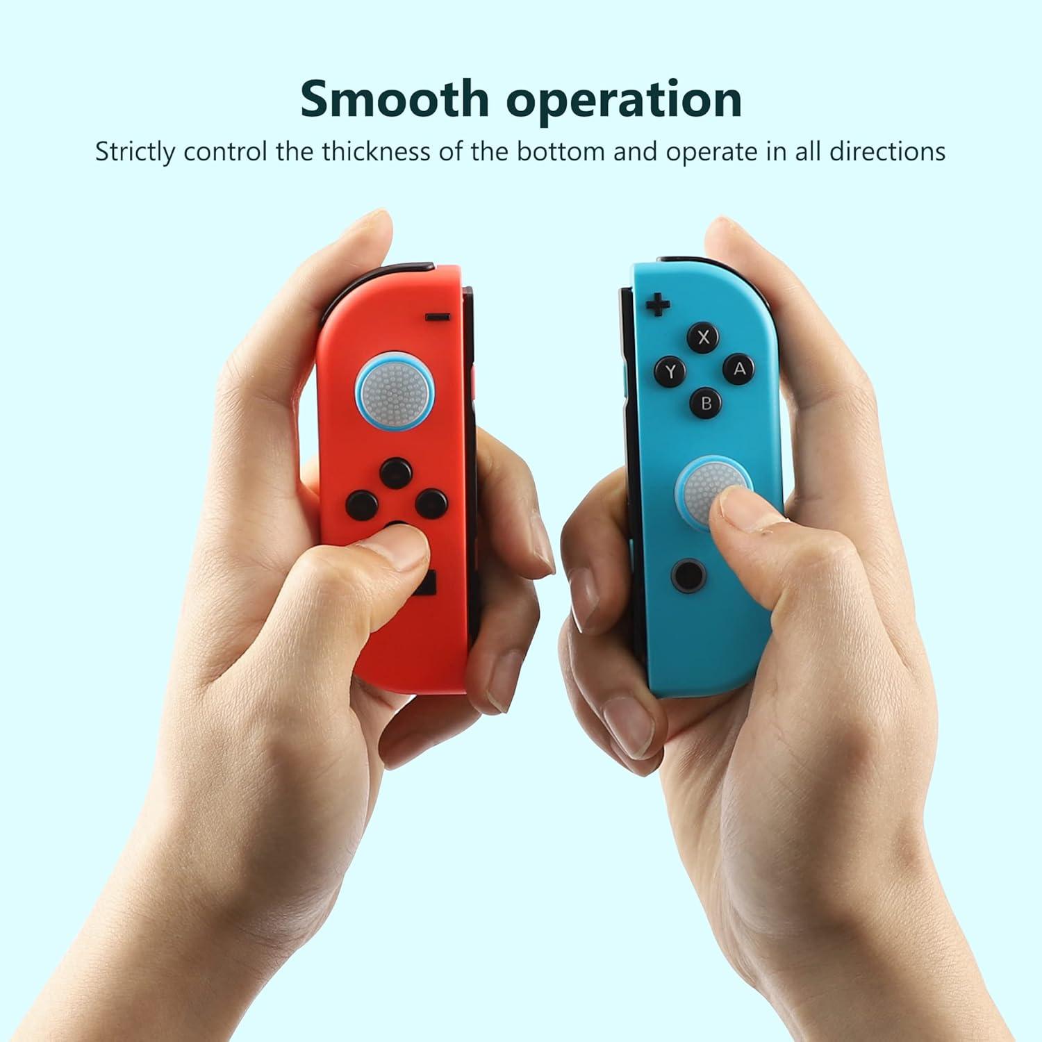 Tapa de Pulgar Silicona Xahpower para Joycon Switch 6PCS