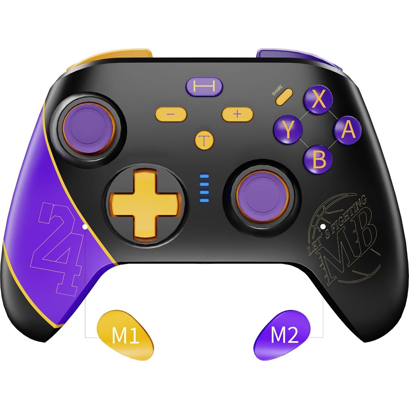 Controlador TOOMU Pro para Nintendo Switch con Turbo y Giroscopio