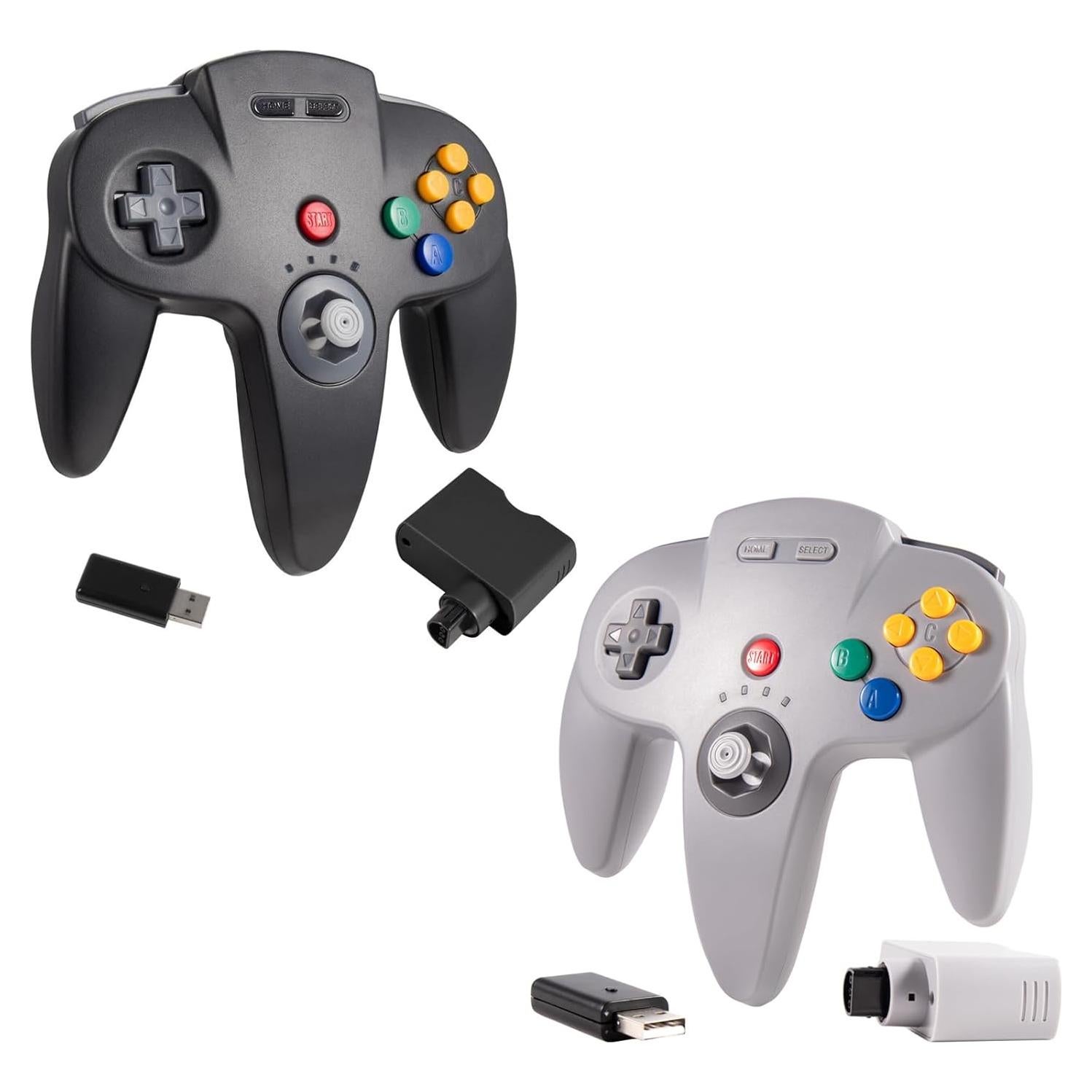 Controladores Inalámbricos KIWITATA N64 para Switch y PC