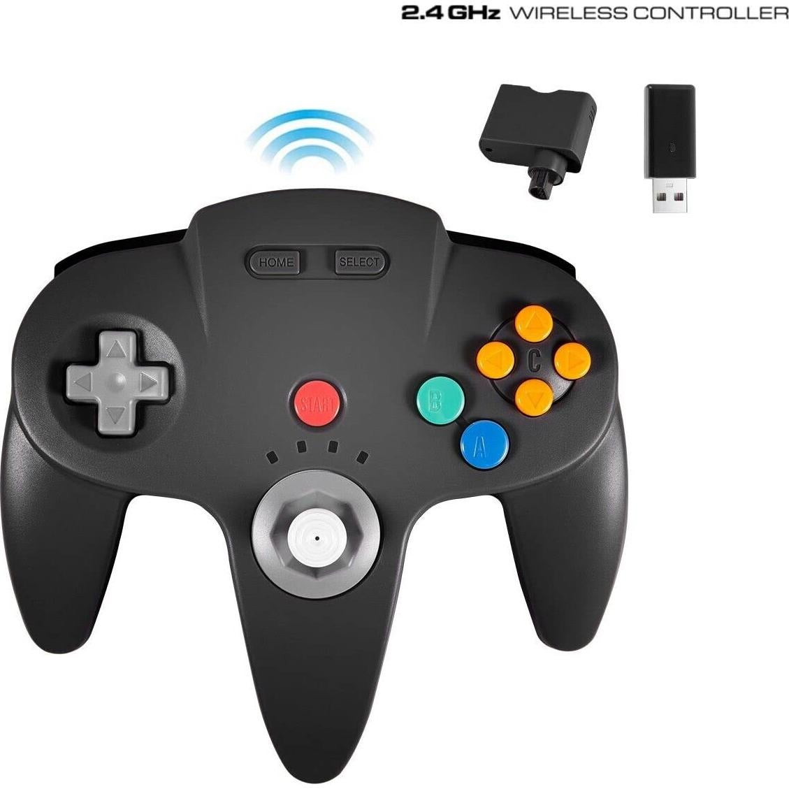 Controladores Inalámbricos KIWITATA N64 para Switch y PC