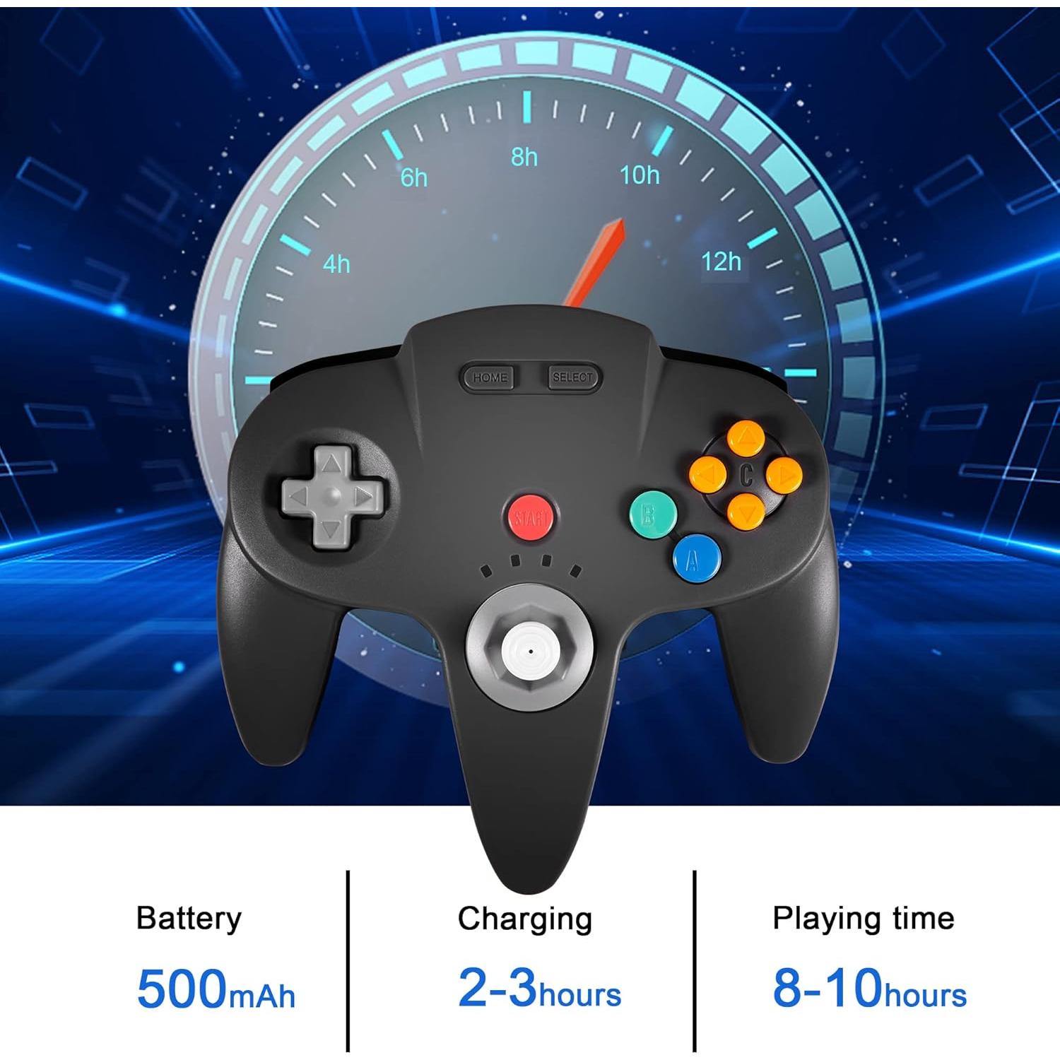 Controladores Inalámbricos KIWITATA N64 para Switch y PC