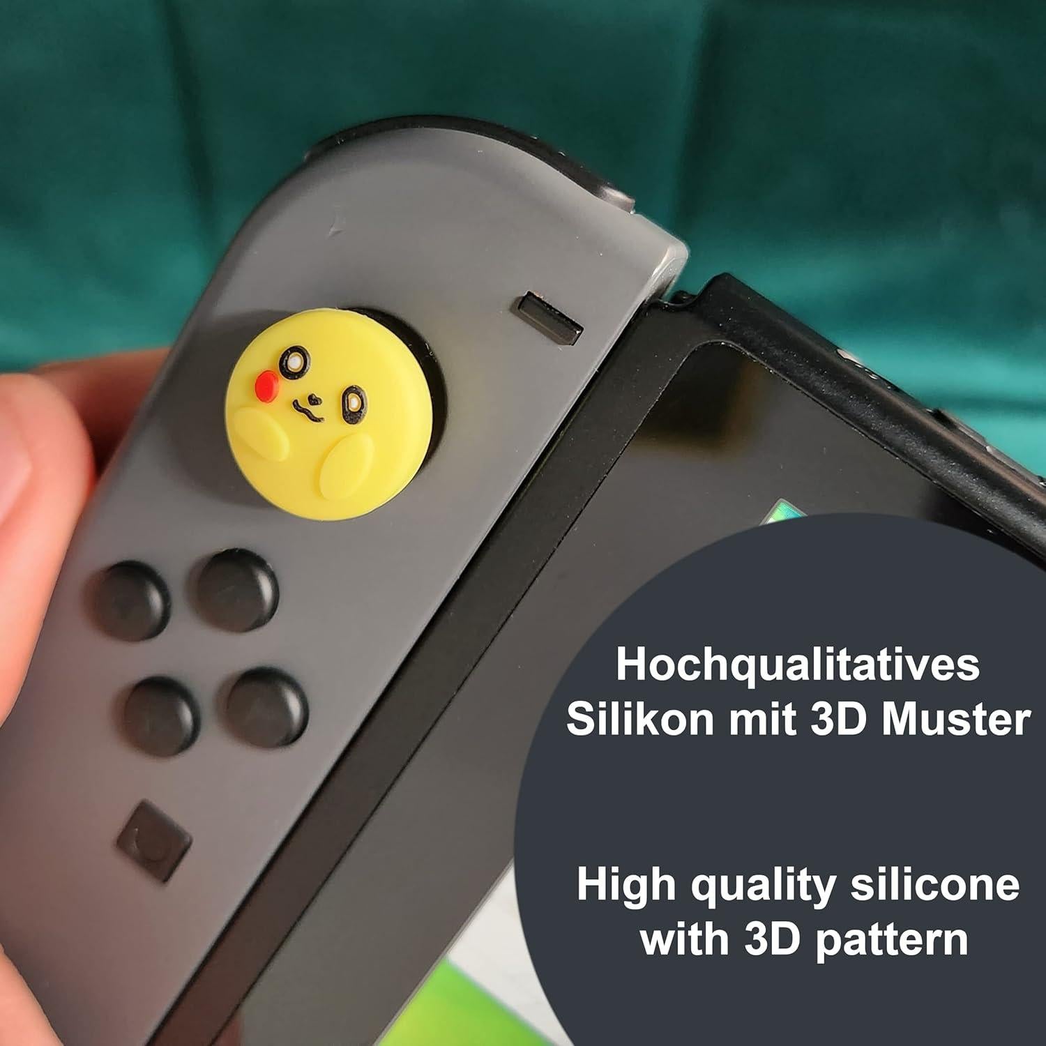Tapas de Joystick MatoSan para Switch Joy-Con Silicona