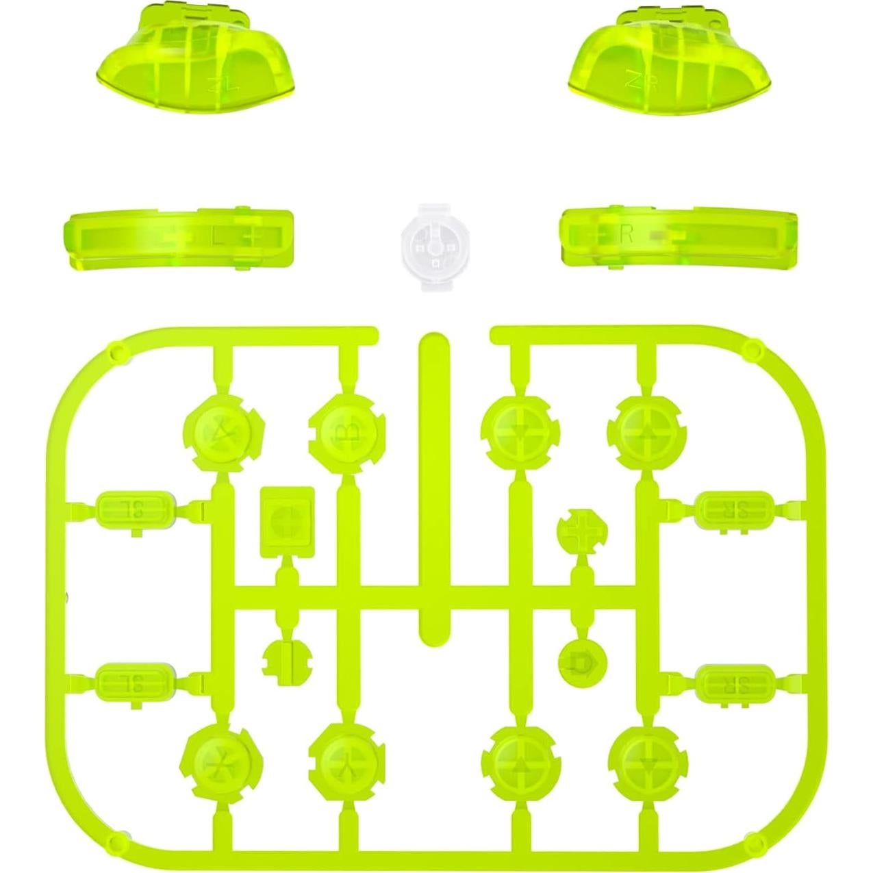 Juego de Botones Reemplazo JoyCon eXtremeRate Verde Lima