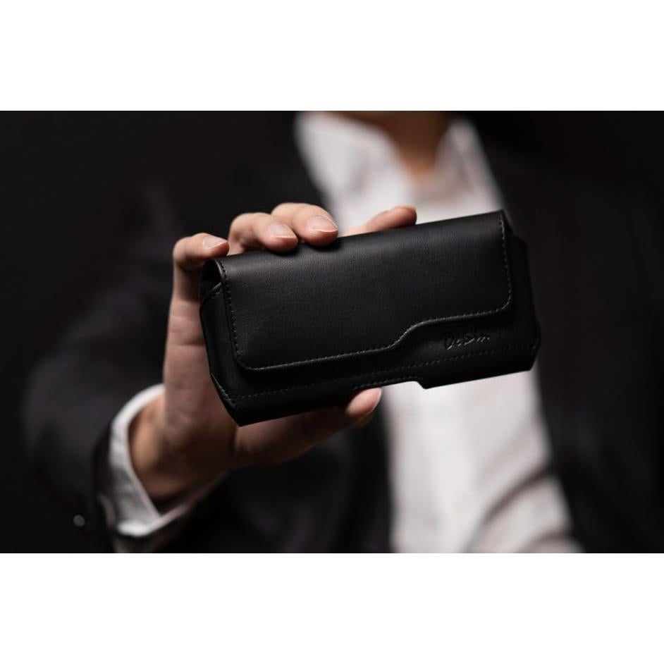 Funda DeBin para iPhone 16 Plus y Samsung Galaxy S24+ Negro