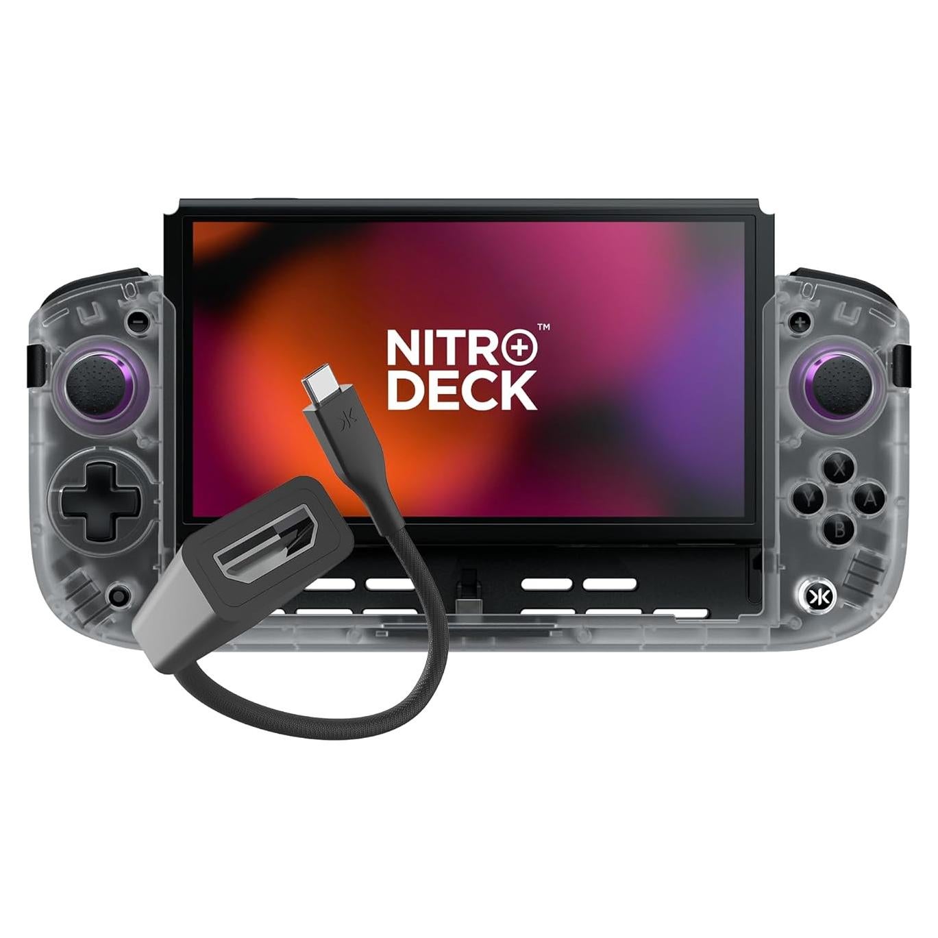 Controlador CRKD Nitro Deck+ para Nintendo Switch - HDMI