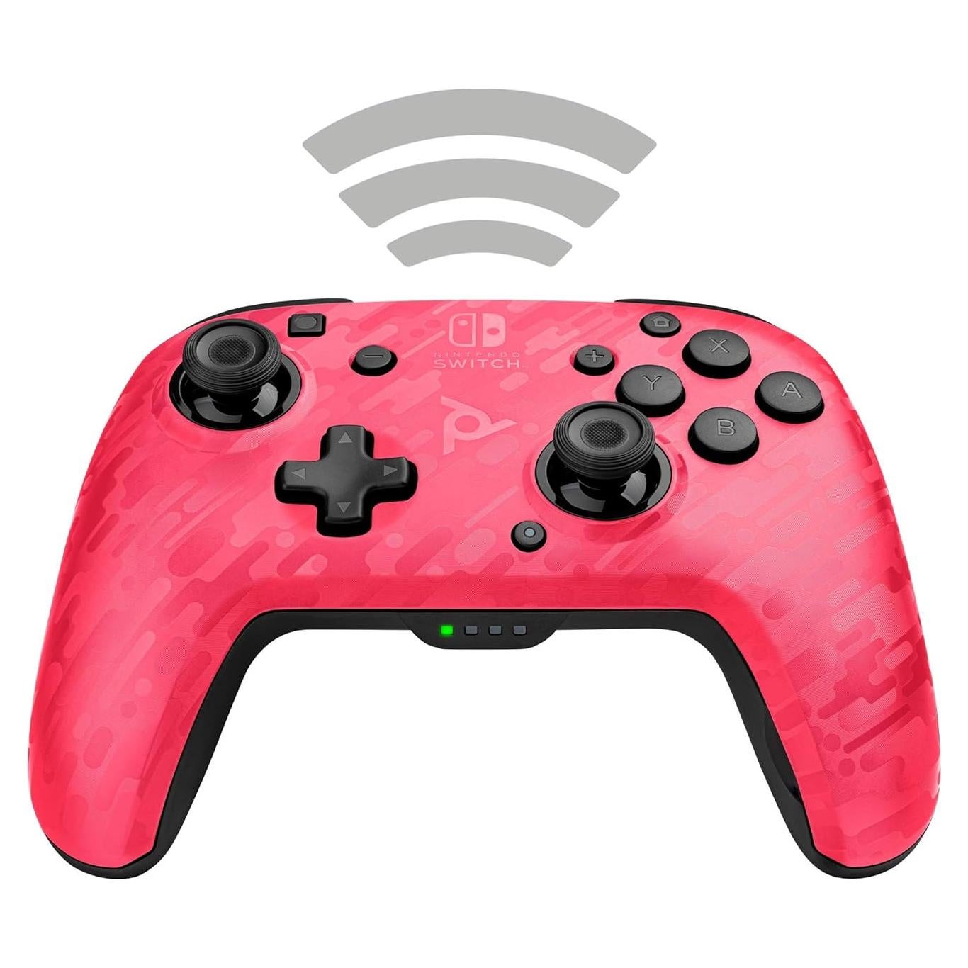 Controlador Inalámbrico PDP Gaming Faceoff Deluxe Camuflaje Rosa