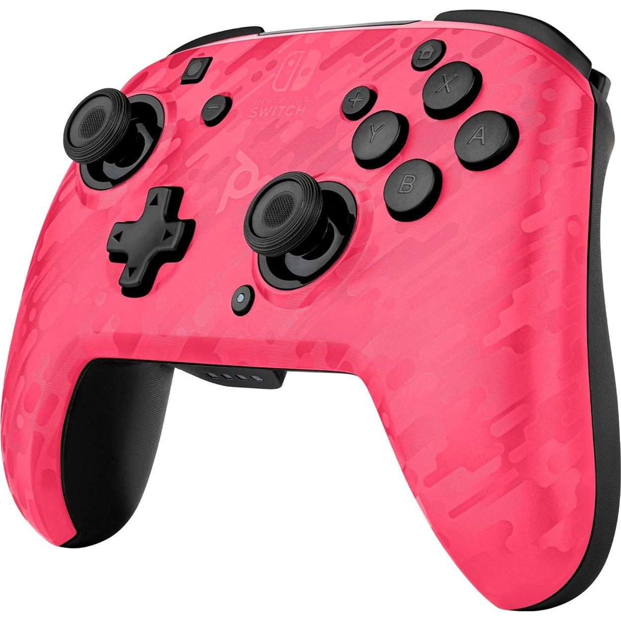 Controlador Inalámbrico PDP Gaming Faceoff Deluxe Camuflaje Rosa