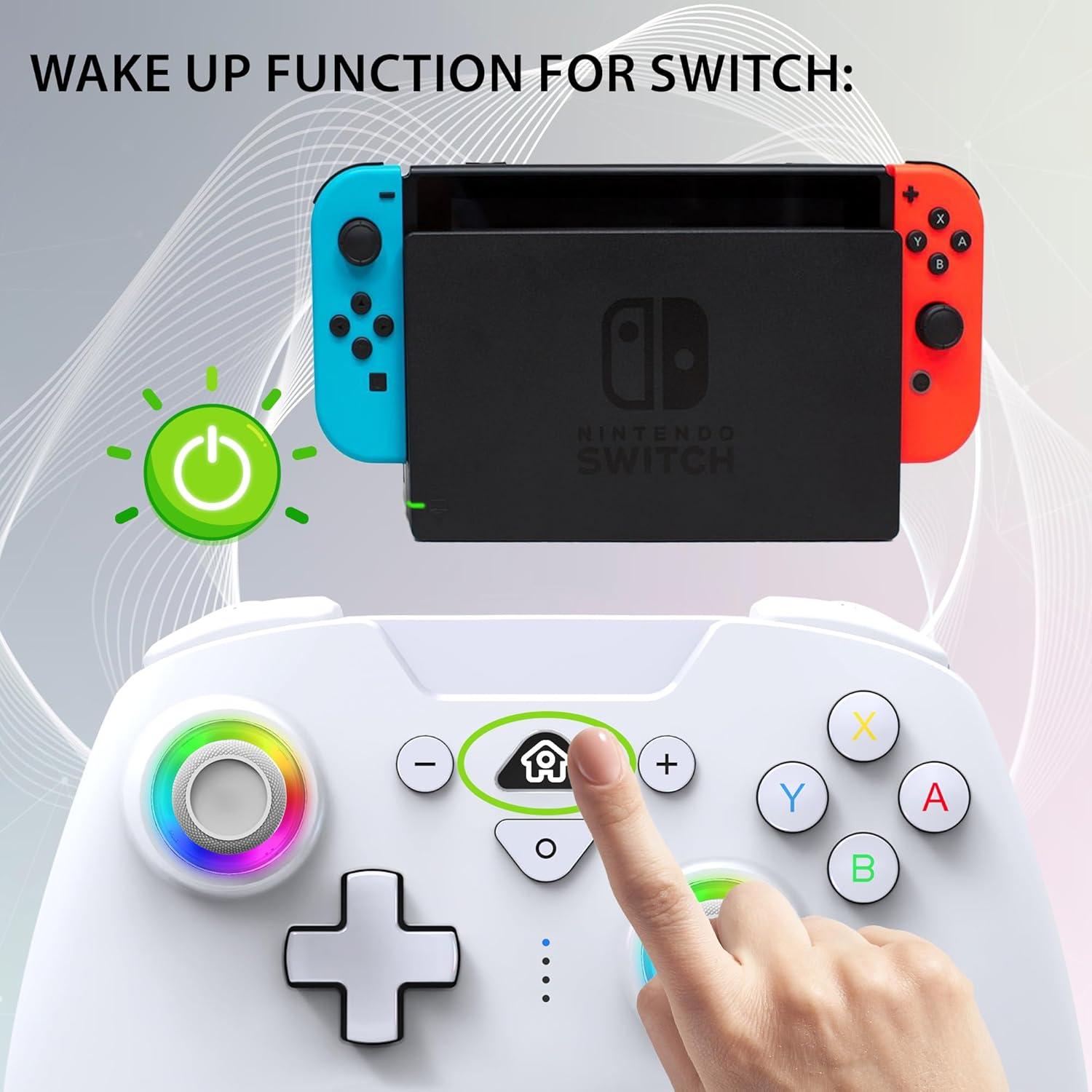 Controlador Inalámbrico Subsonic para Switch - LED y Giroscopio