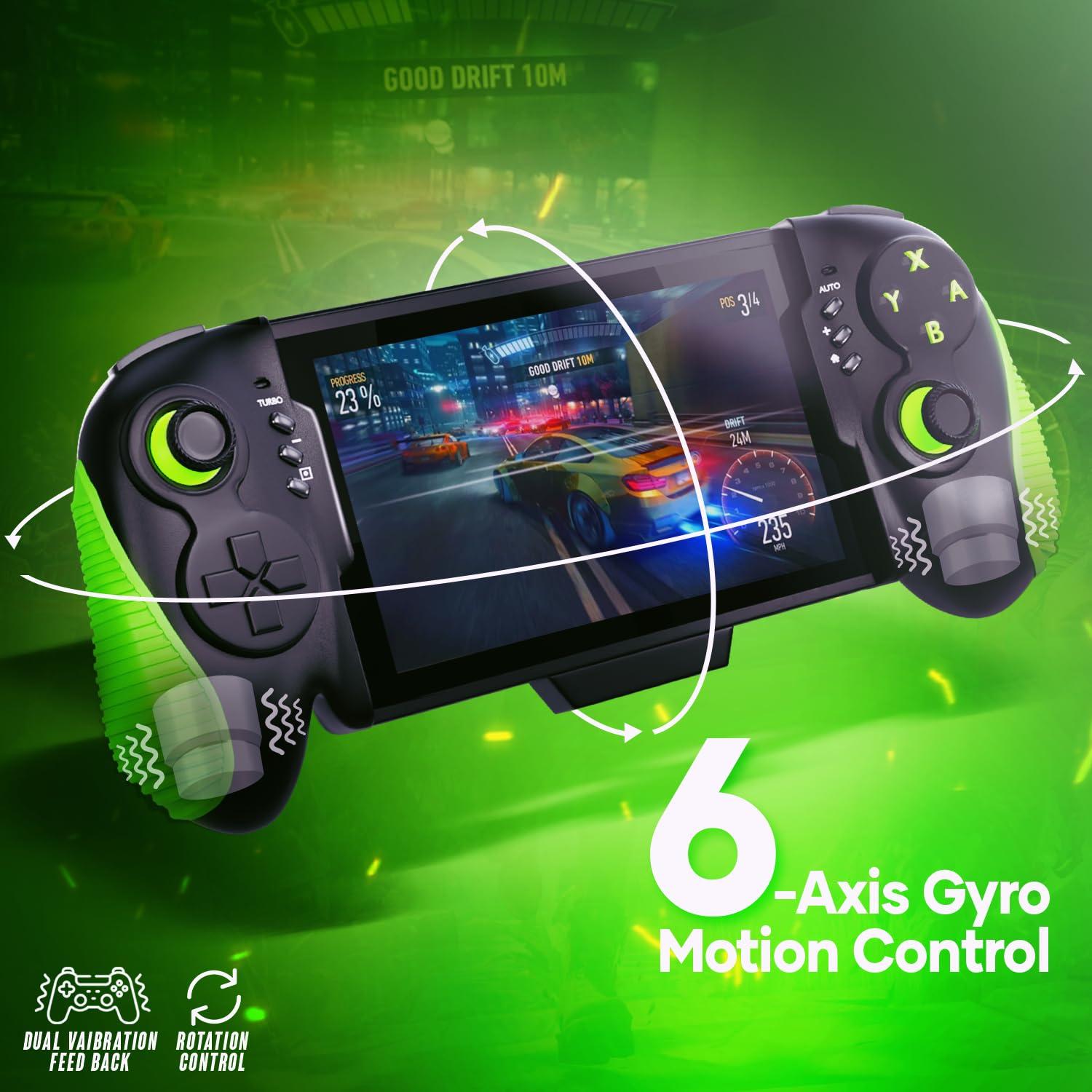 Controlador Pro Hawksbill para Nintendo Switch con Turbo