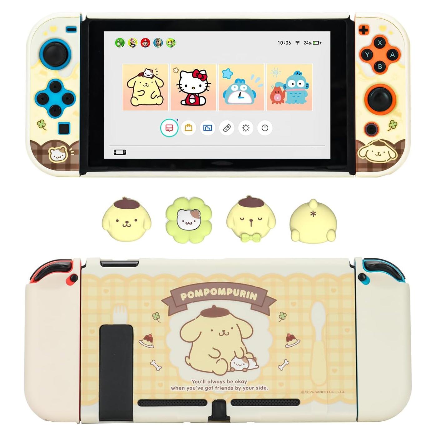 Tapas de agarre y carcasa para Nintendo Switch - BDG