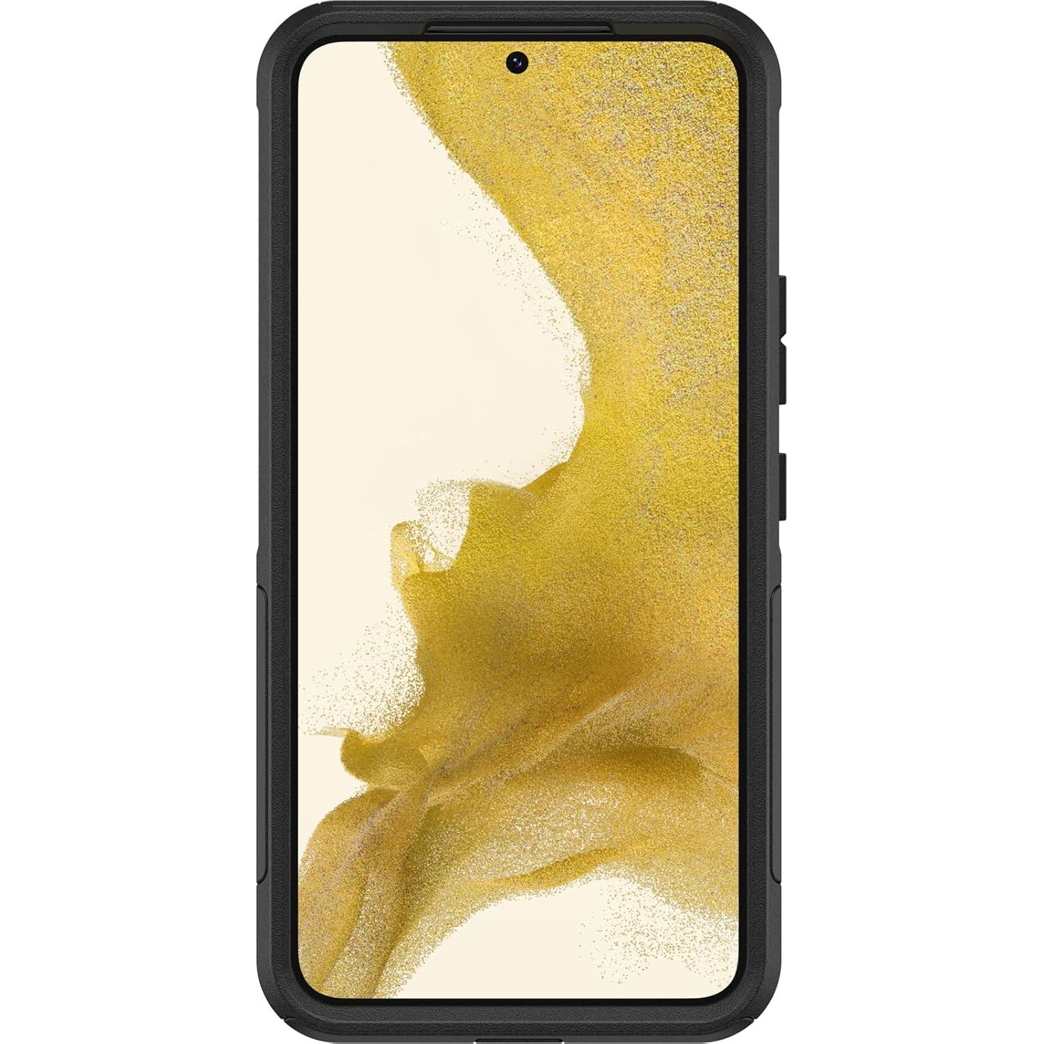 Funda OtterBox Commuter para Galaxy S22 - Negra, Delgada y Resistente