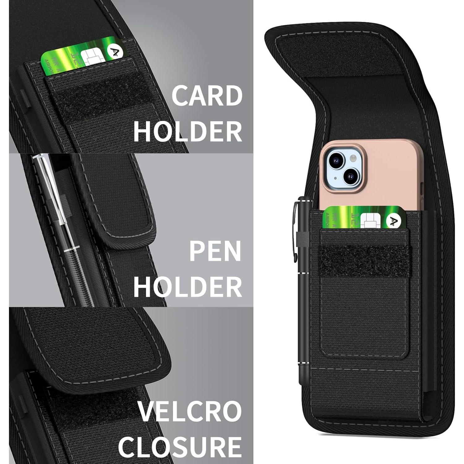 Funda Holster CoverON para Google Pixel 9 Pro y 8a Negra