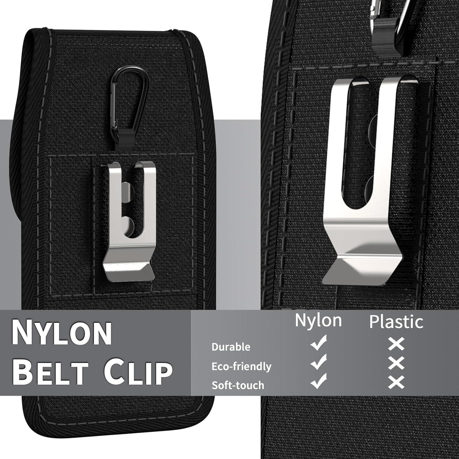 Funda Holster CoverON para Google Pixel 9 Pro y 8a Negra