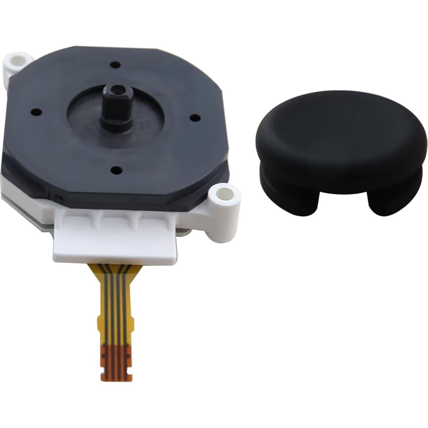 Joystick Analógico USonline911 y Tapa Rocker Negra para Nintendo 2DS/3DS
