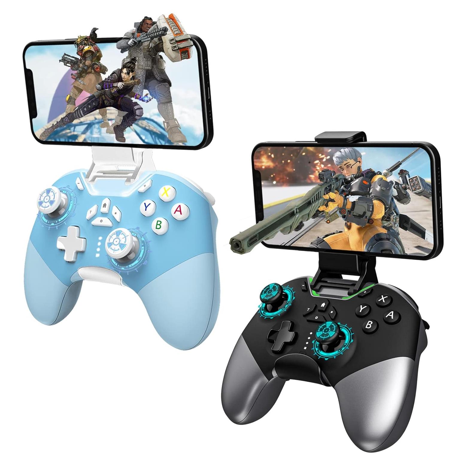 Juego de 2 Controladores Bluetooth Aghi para Nintendo Switch