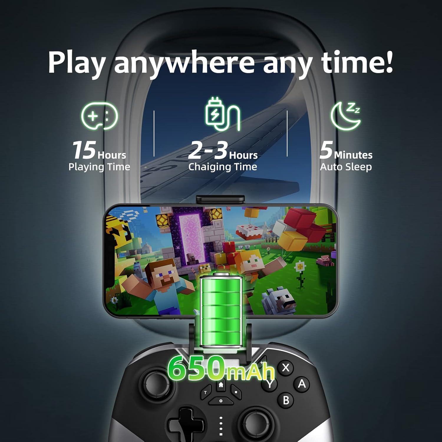 Juego de 2 Controladores Bluetooth Aghi para Nintendo Switch