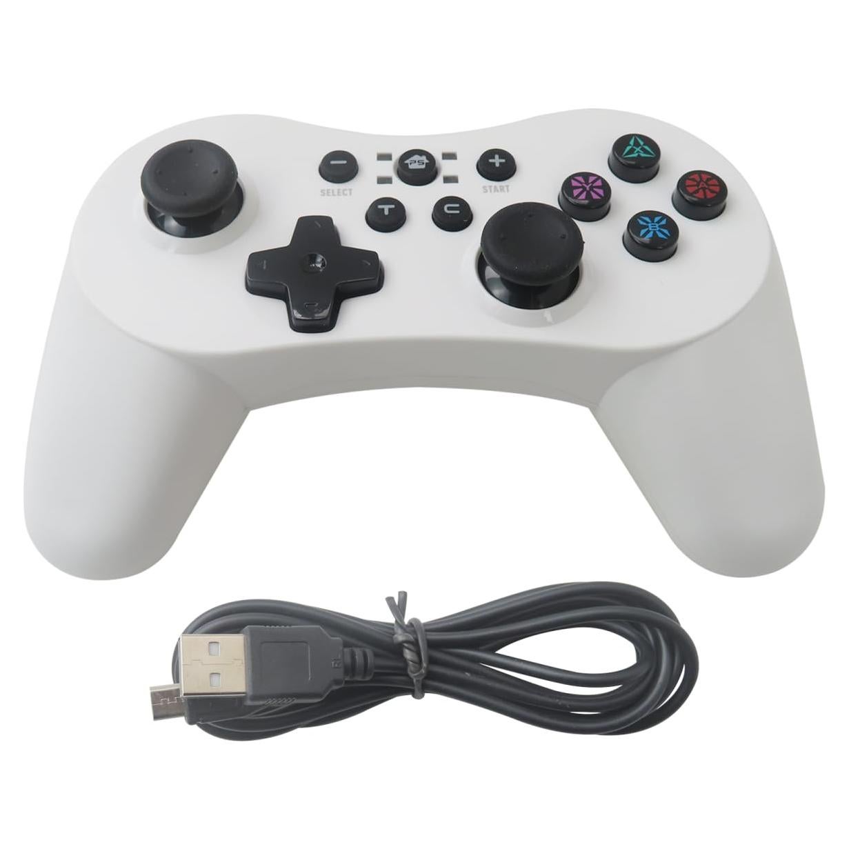 Controlador Inalámbrico DEARCOOL para Nintendo Switch Blanco