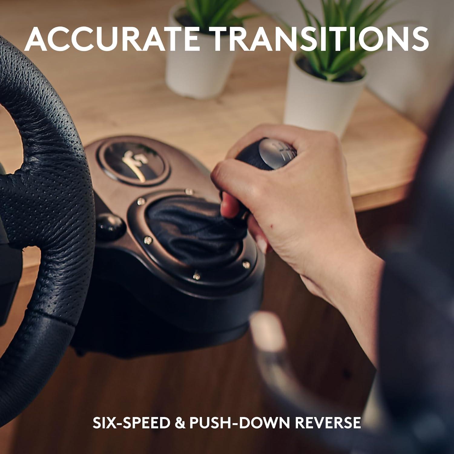 Volante Logitech G920 + Pedales y Cambio para Xbox y PC