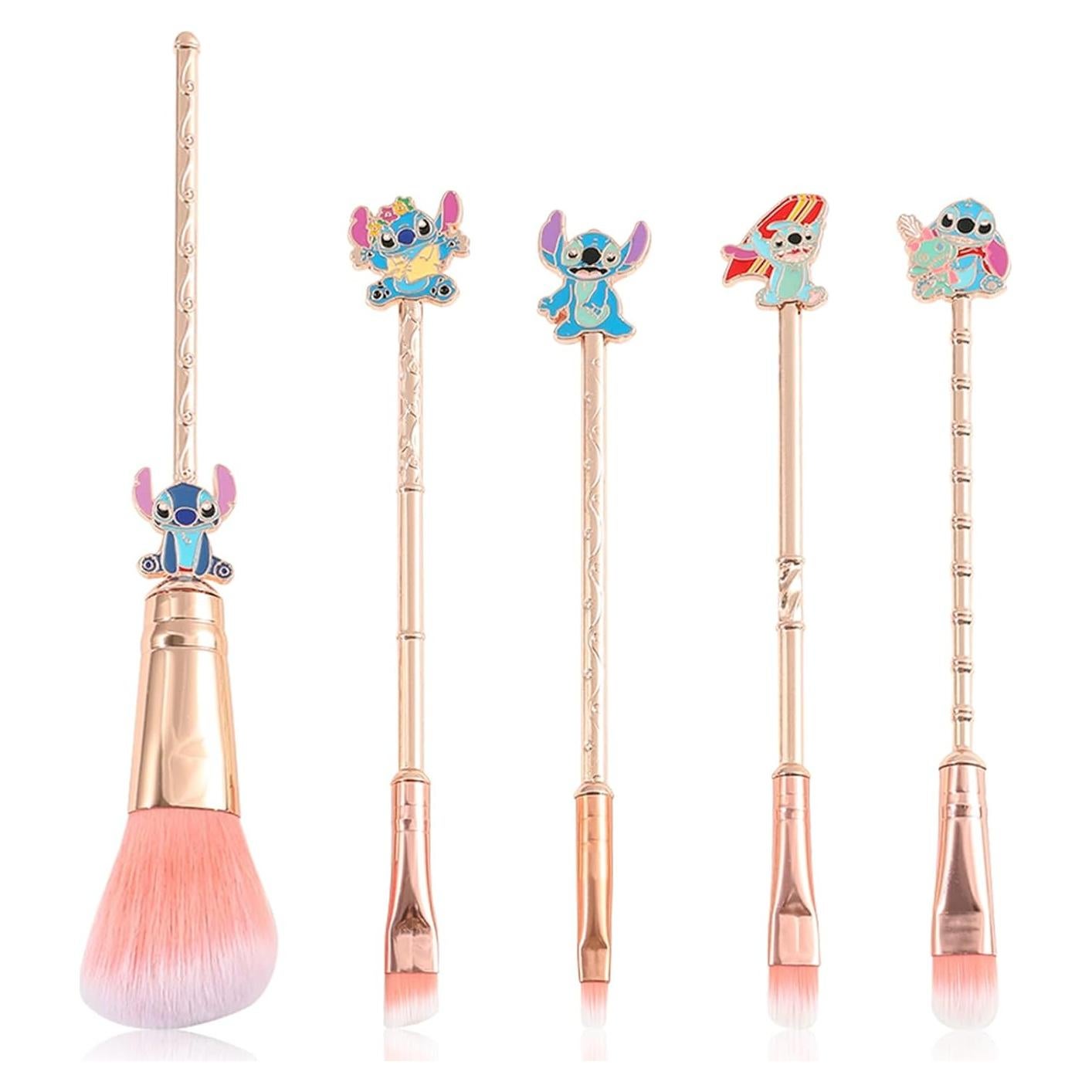 Juego de Pinceles de Maquillaje Stich WeChip 5 Piezas