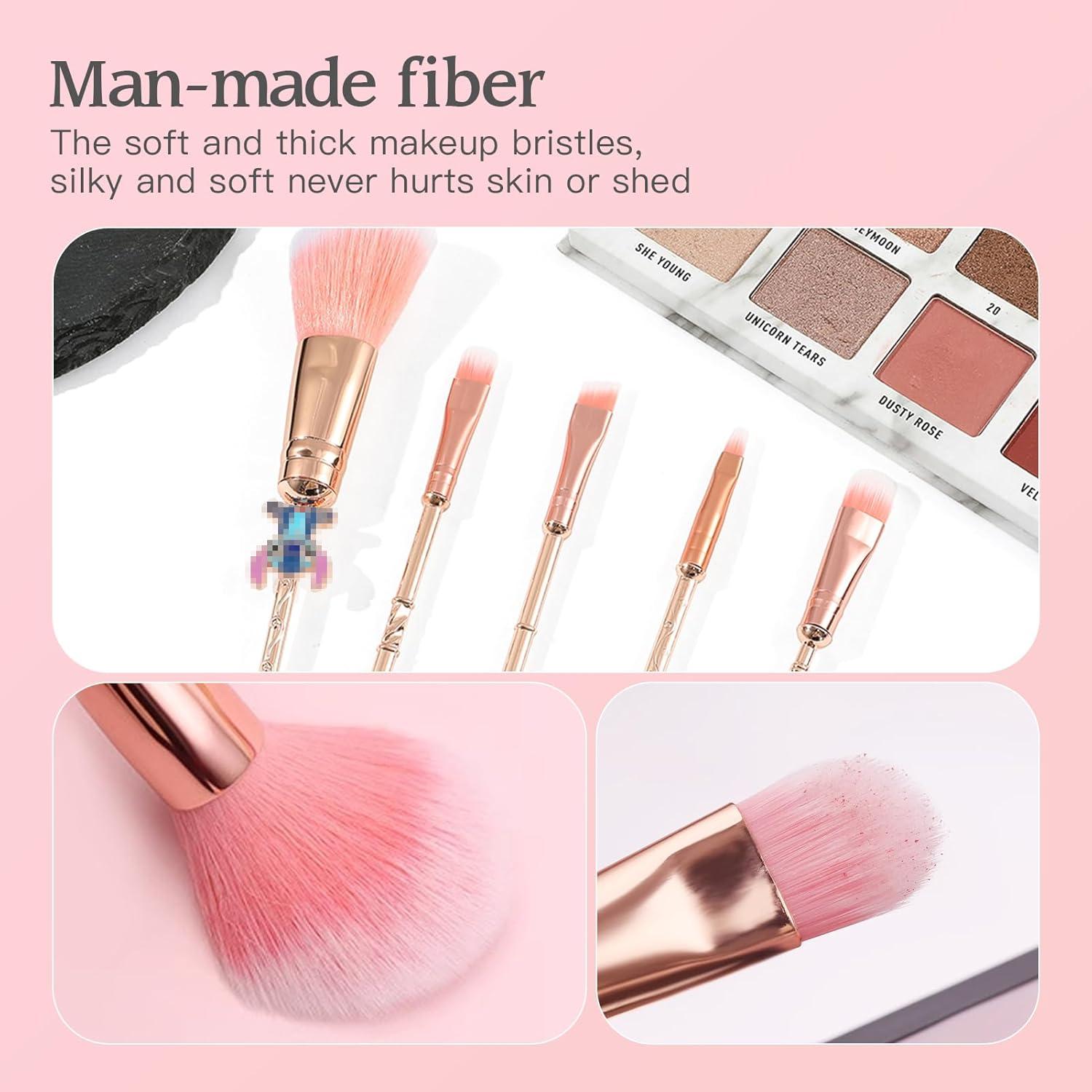 Juego de Pinceles de Maquillaje Stich WeChip 5 Piezas