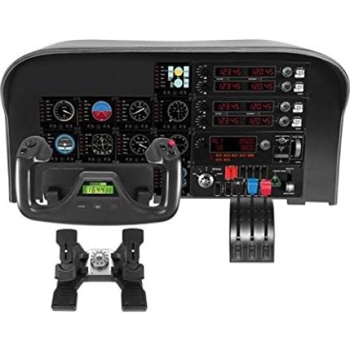 Logitech G Saitek PRO USB Flight Yoke System (Renewed)
