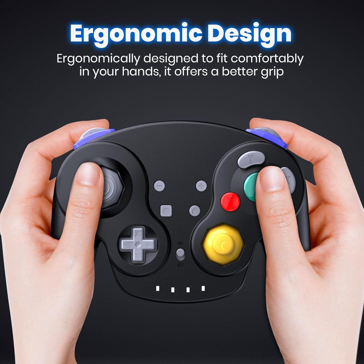 Controlador inalámbrico NGC iNNEXT USB para PC y GameCube