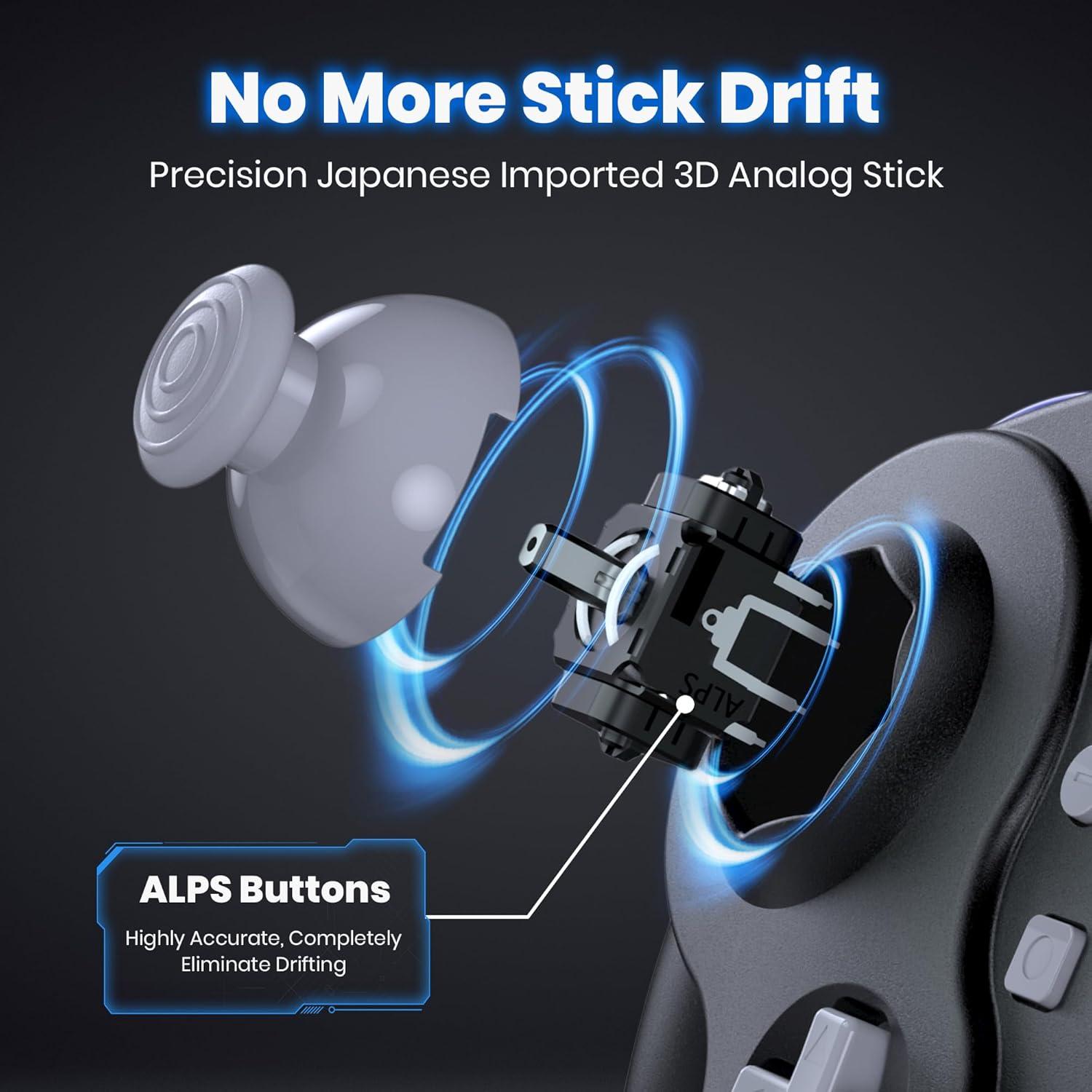 Controlador inalámbrico NGC iNNEXT USB para PC y GameCube