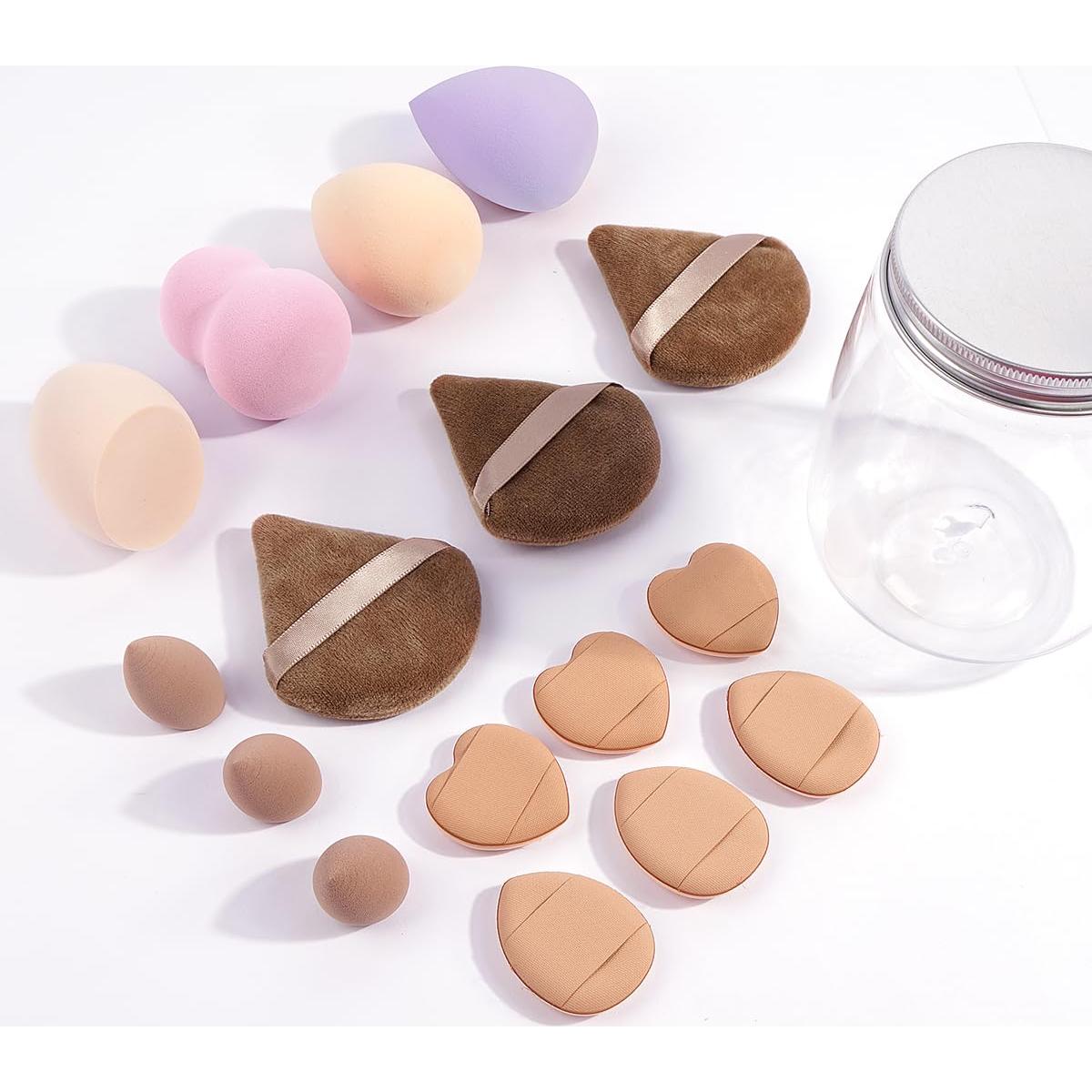 Conjunto de Brochas de Maquillaje MAANGE 51 Pcs Rosa