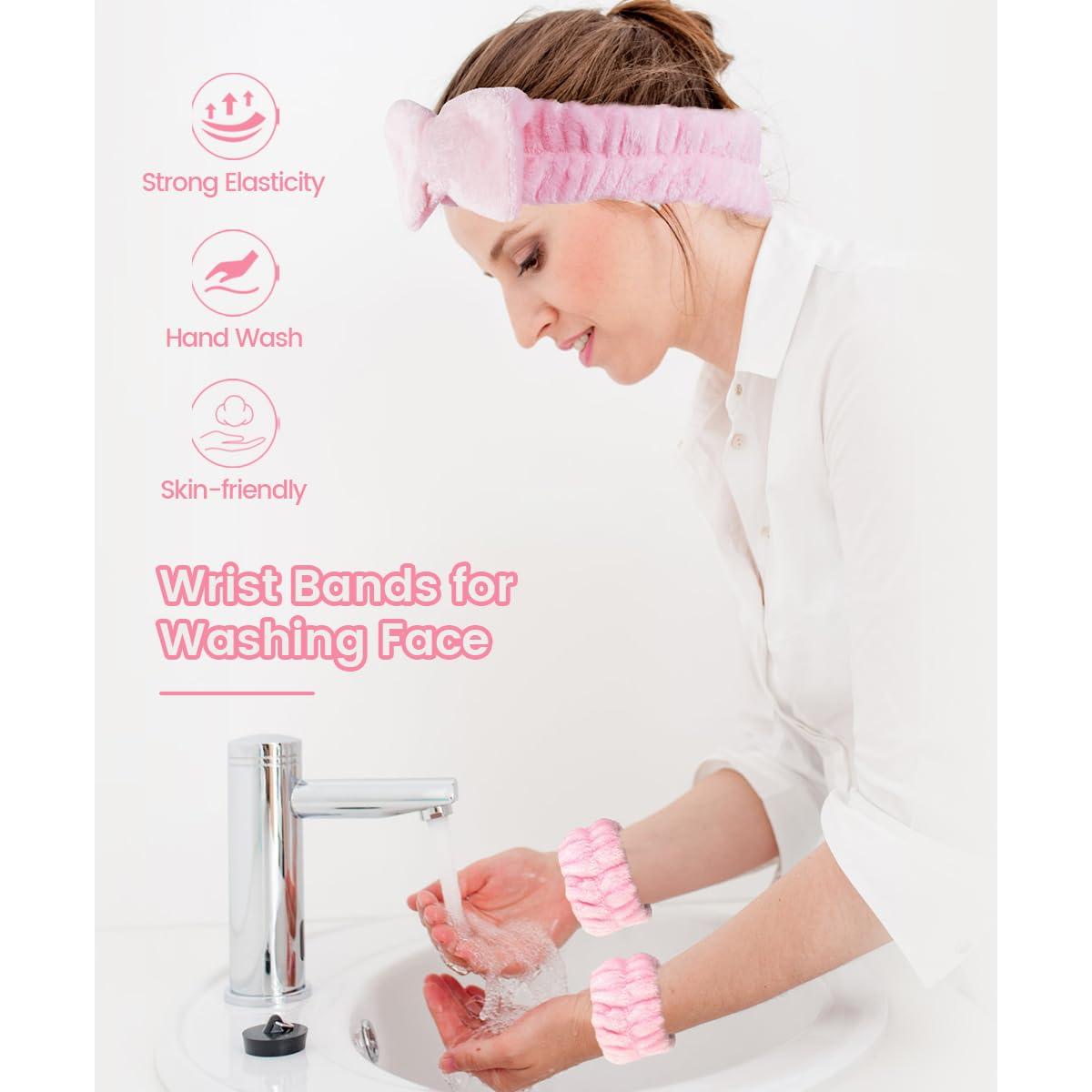 Conjunto de Brochas de Maquillaje MAANGE 51 Pcs Rosa