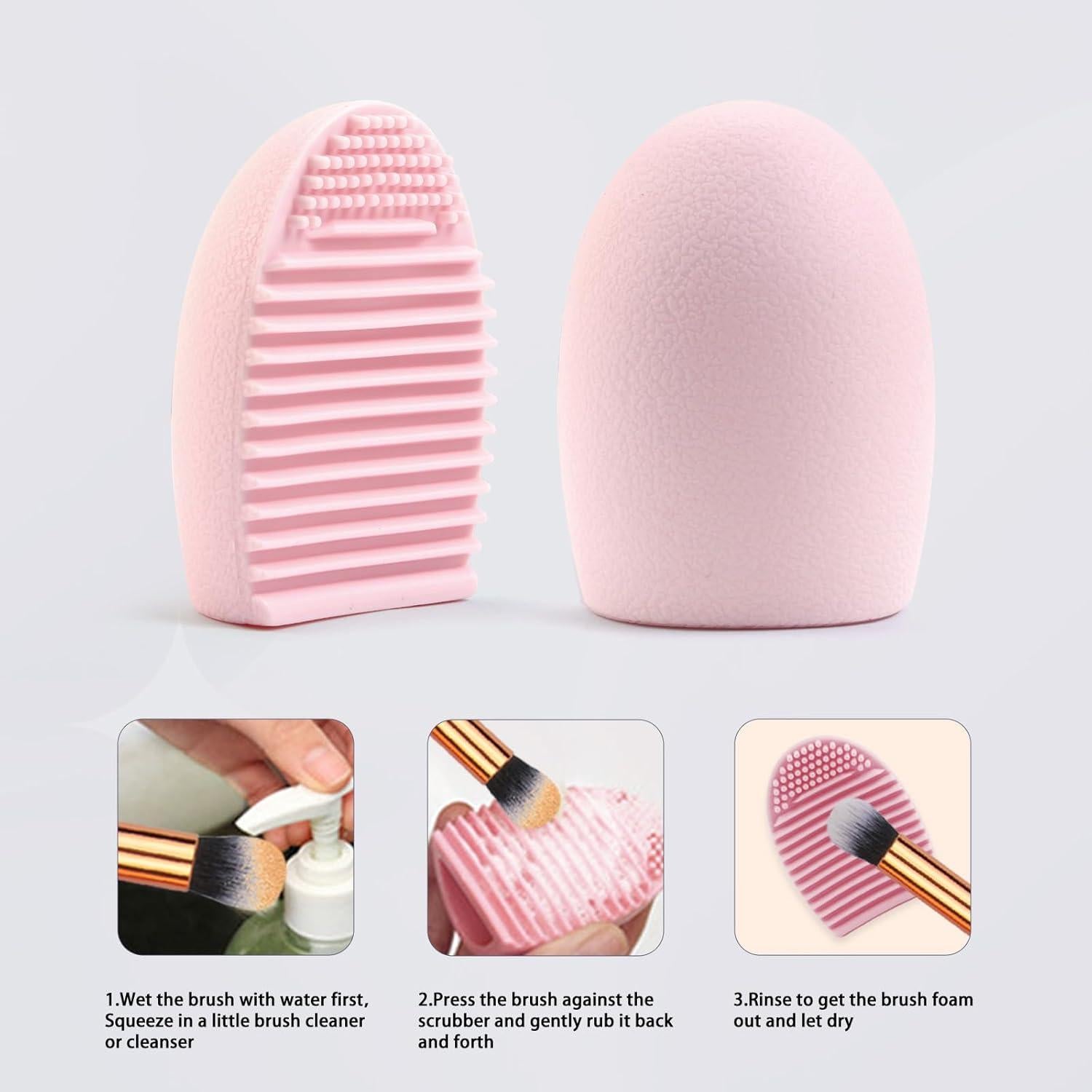 Conjunto de Brochas de Maquillaje MAANGE 51 Pcs Rosa