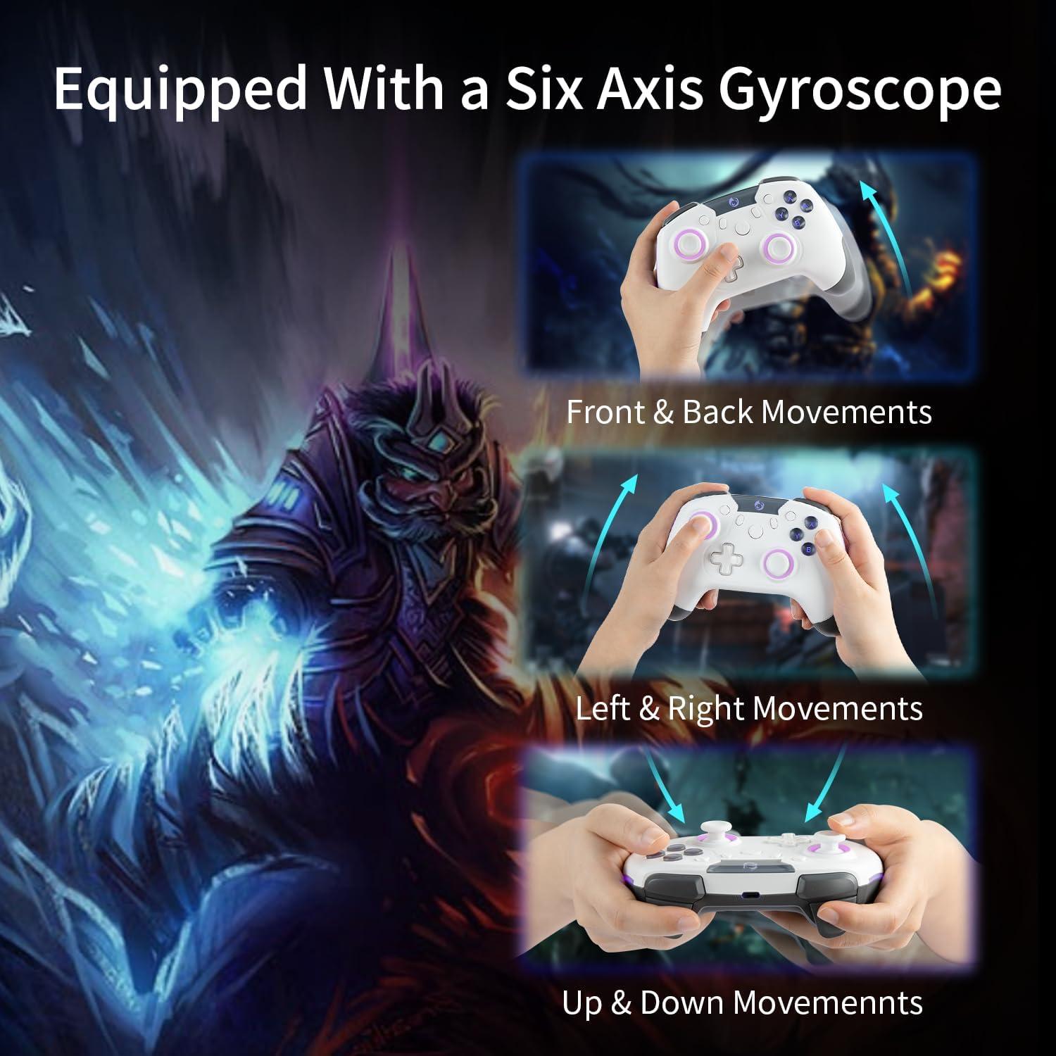 Controlador Iesooy Pro Inalámbrico para Switch y Steam Deck