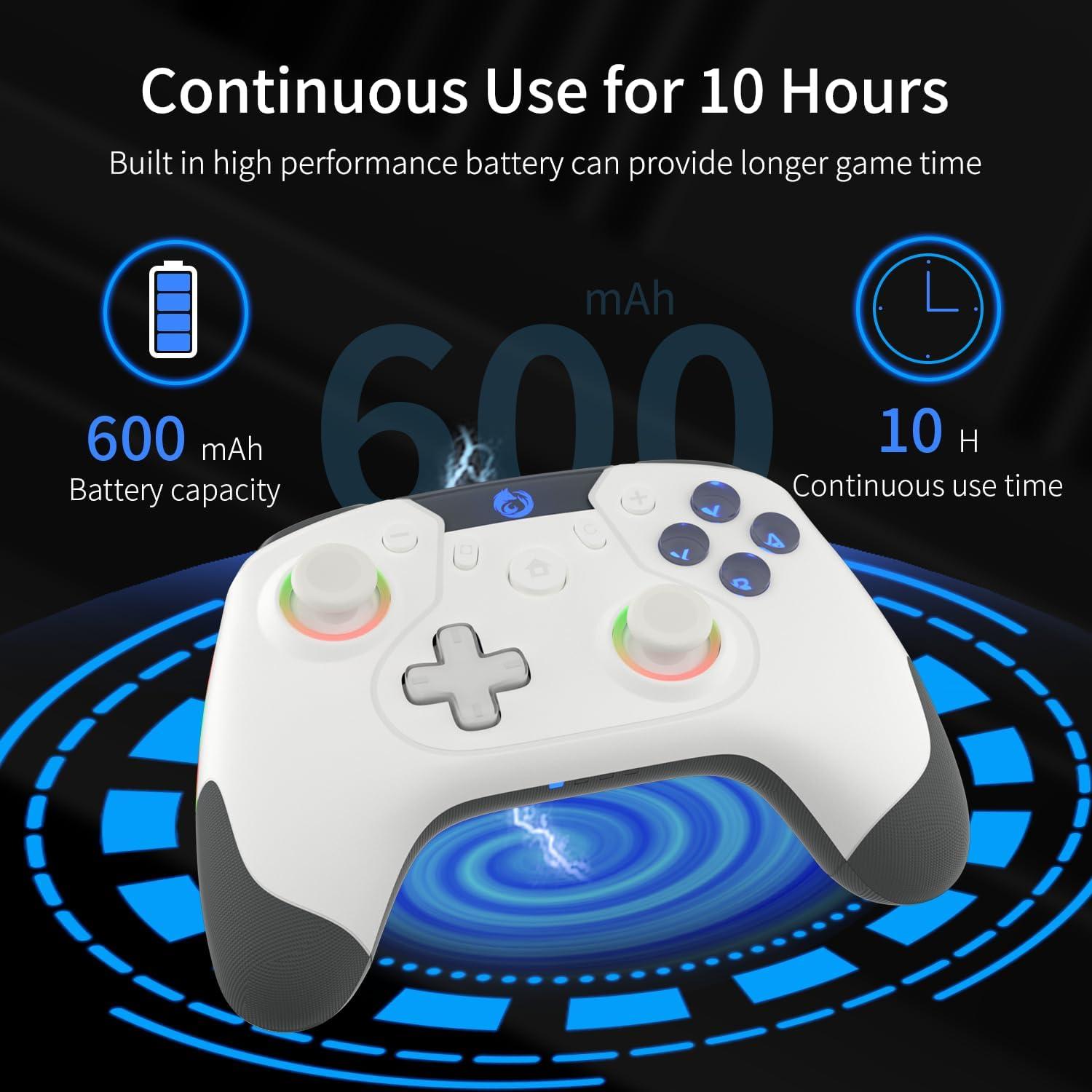 Controlador Iesooy Pro Inalámbrico para Switch y Steam Deck