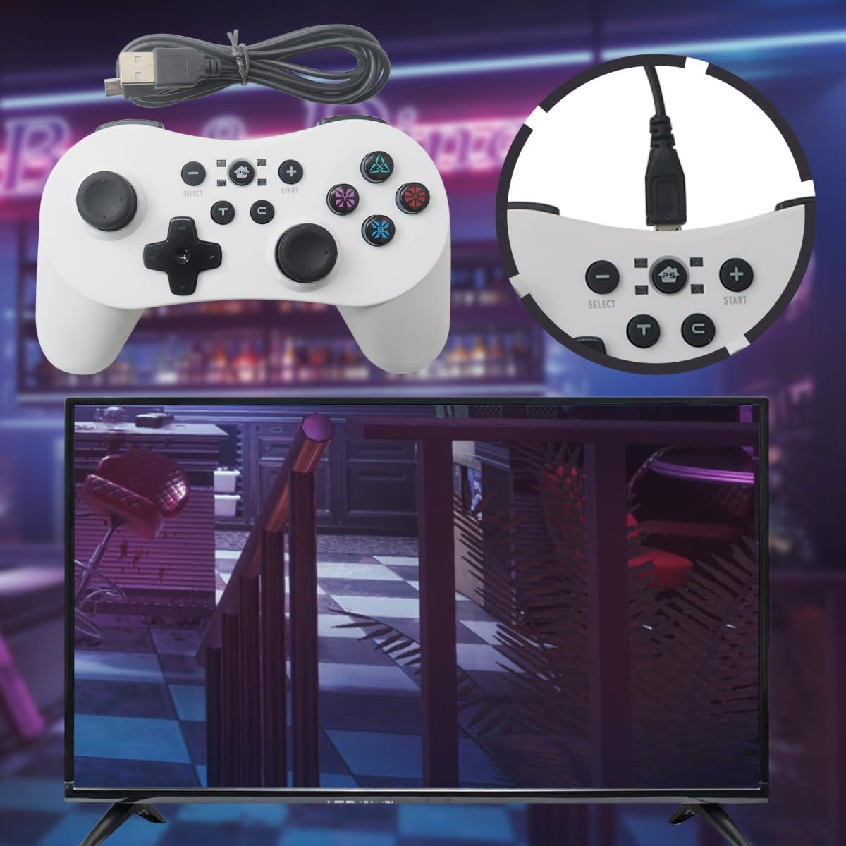 Controlador Pro Inalámbrico WELURE para Nintendo Switch - Blanco