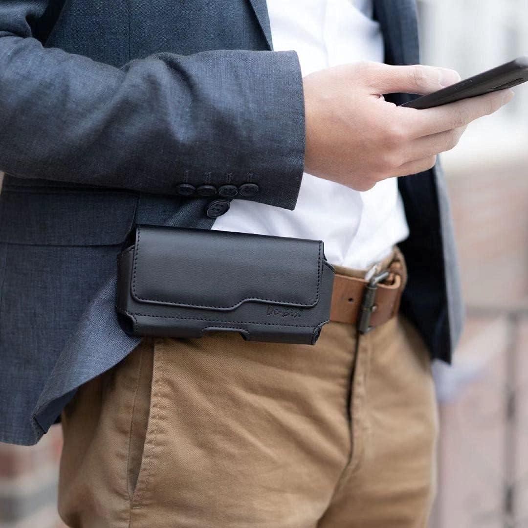 DeBin Funda Cintura para iPhone 10 a 16 Pro - Negro