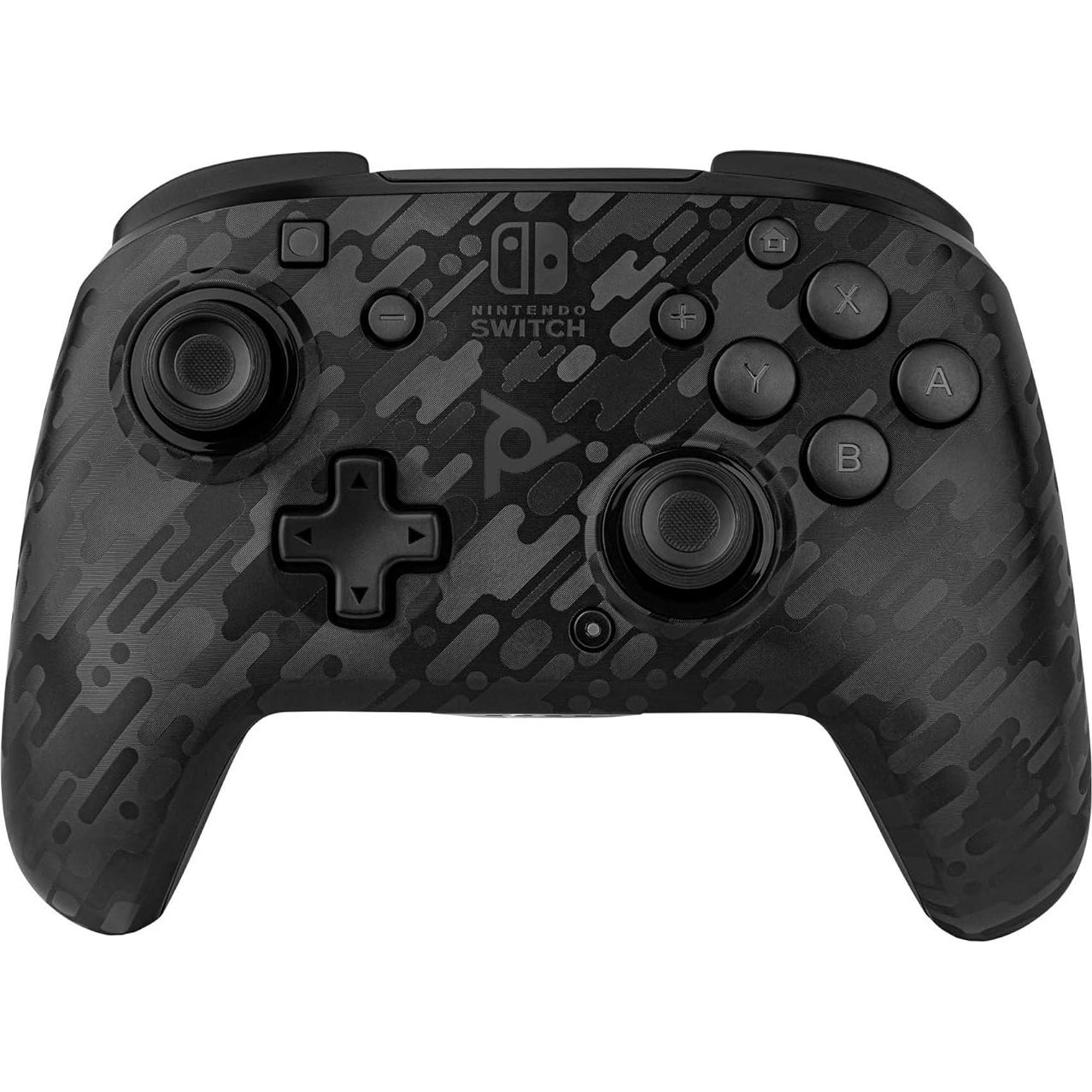 Controlador Inalámbrico PDP Gaming Faceoff Deluxe Camuflaje Negro
