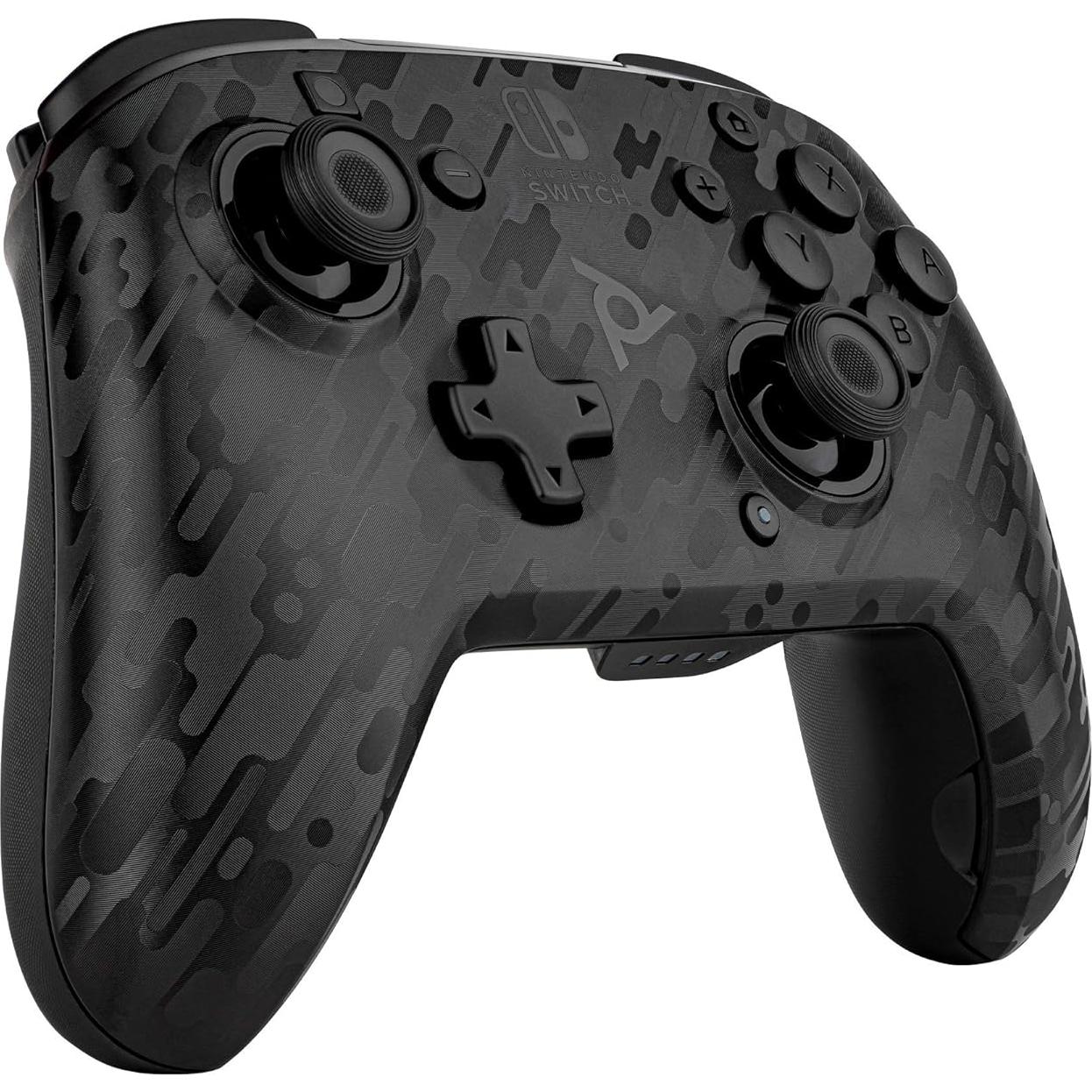 Controlador Inalámbrico PDP Gaming Faceoff Deluxe Camuflaje Negro